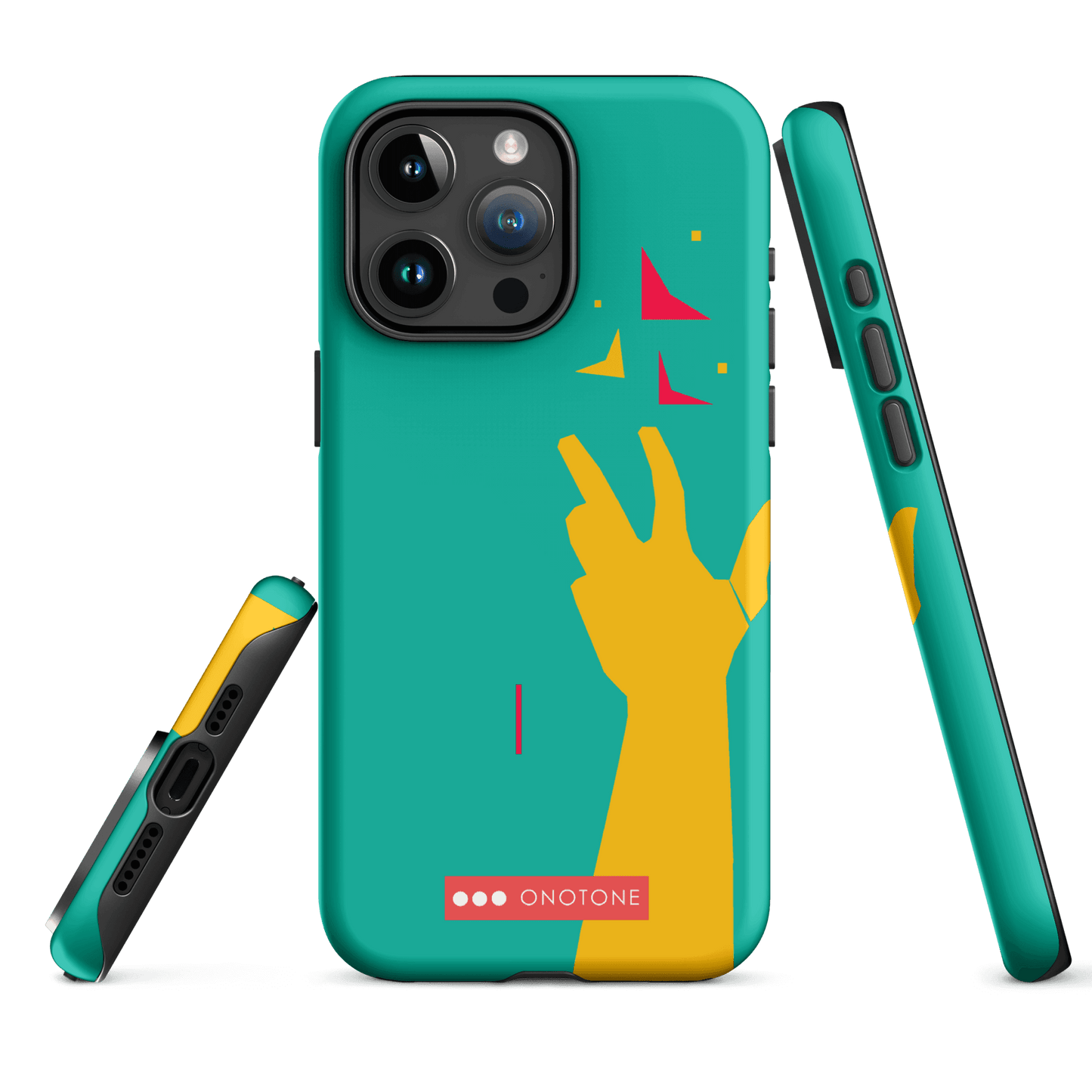 Dual Layer green modern iPhone® Case ( MD-1113)