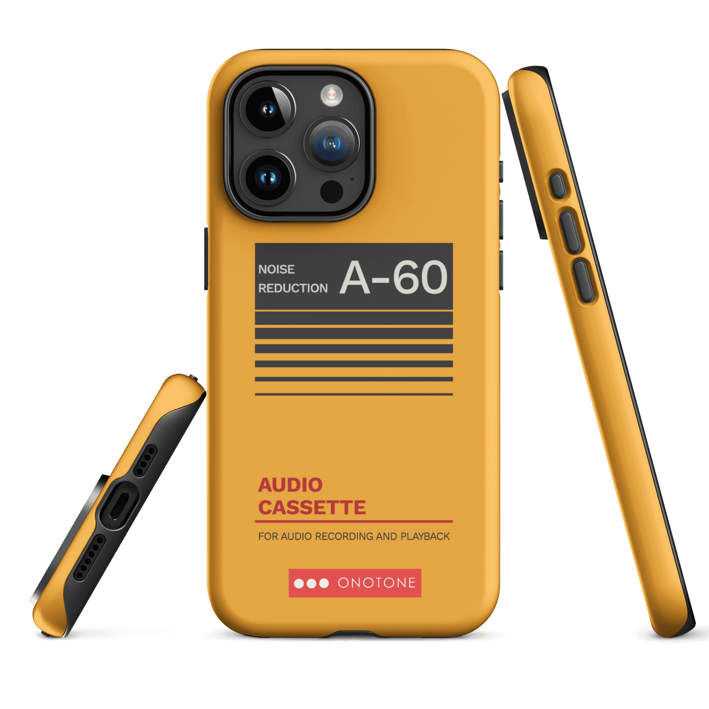 Dual Layer audio casette modern iPhone® Case ( MD-1225)