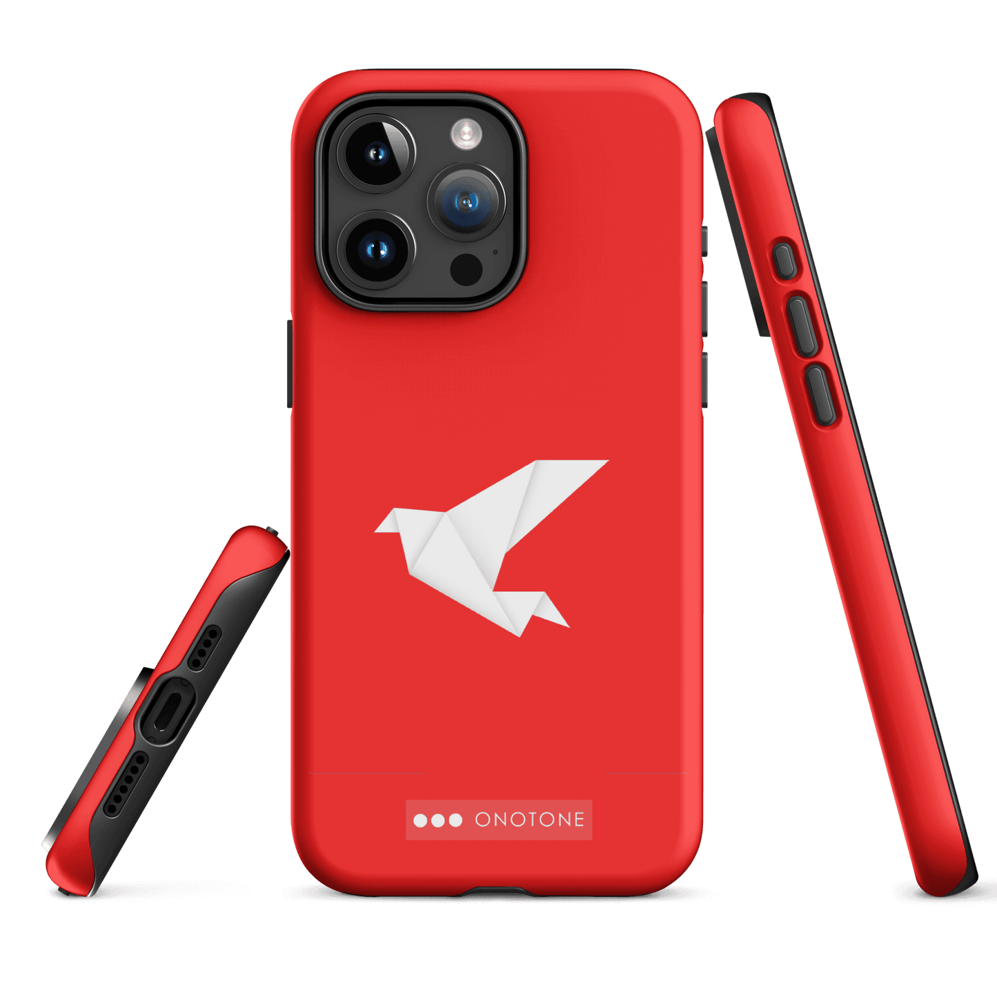 Dual Layer red modern iPhone® Case ( MD-1449)