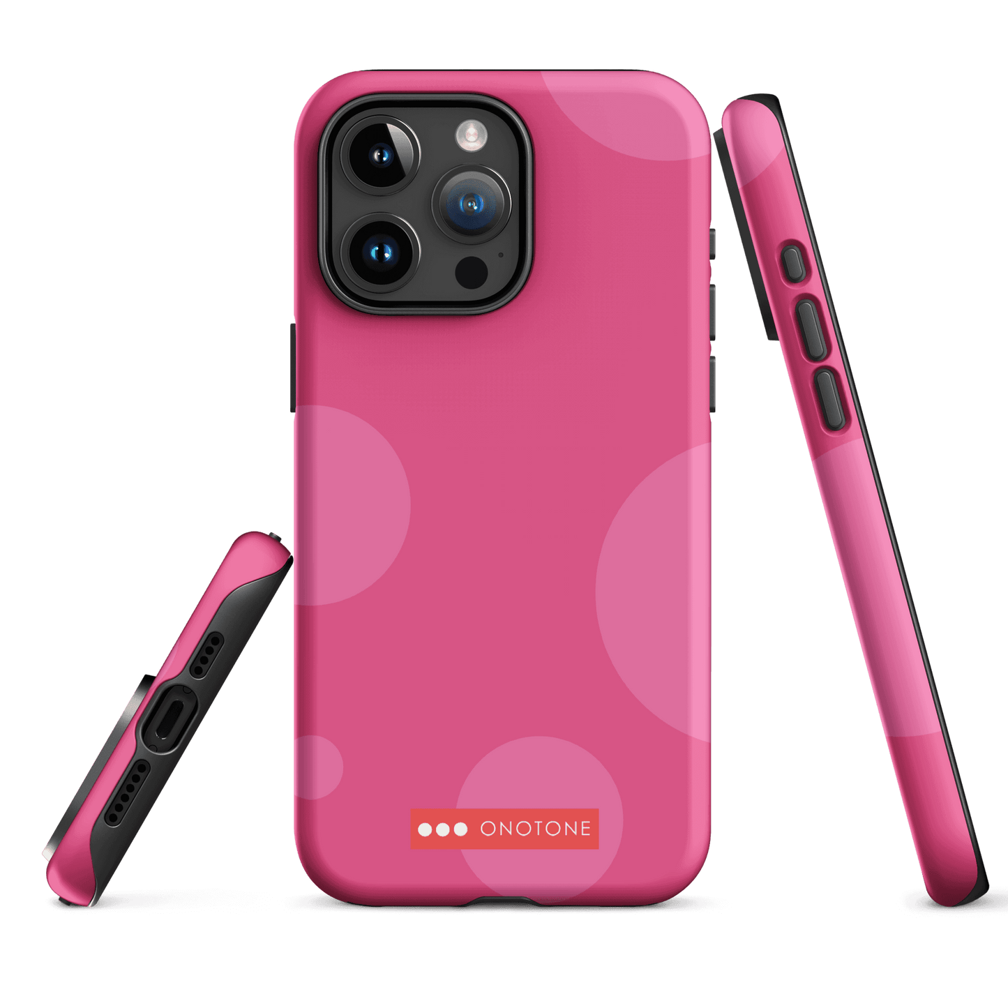 Dual Layer pink modern iPhone® Case ( MD-1729)