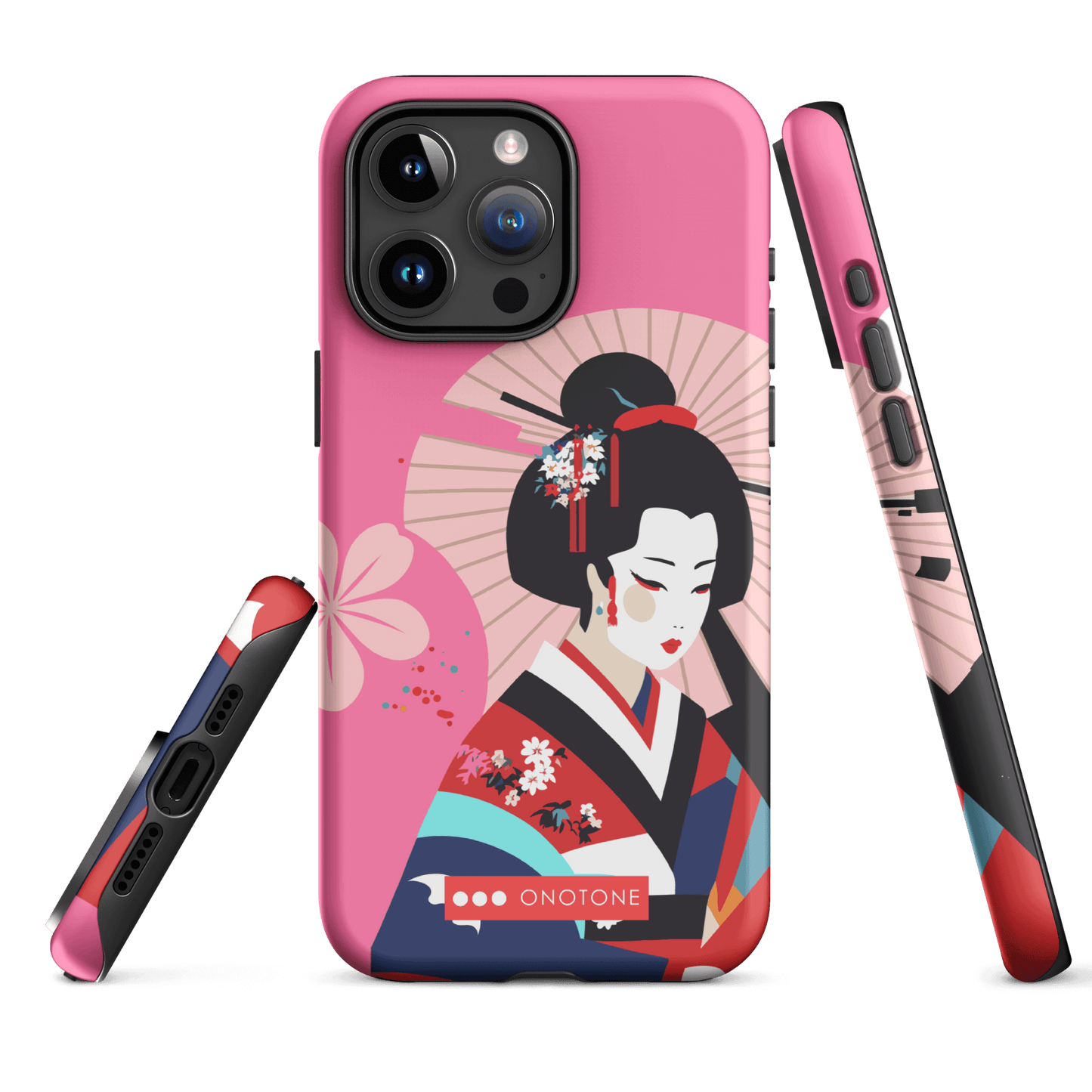 Dual Layer geisha modern iPhone® Case ( MD-2121)