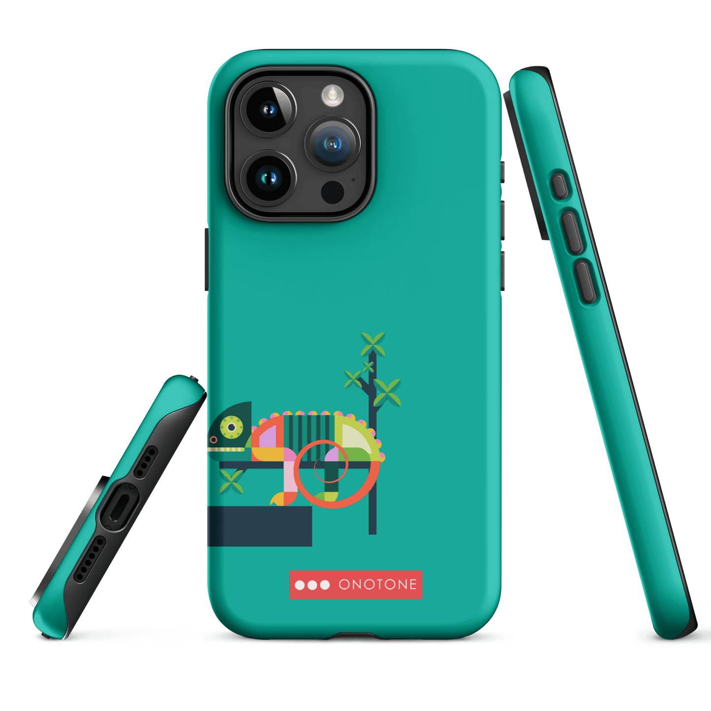 Dual Layer green modern iPhone® Case ( MD-2569)