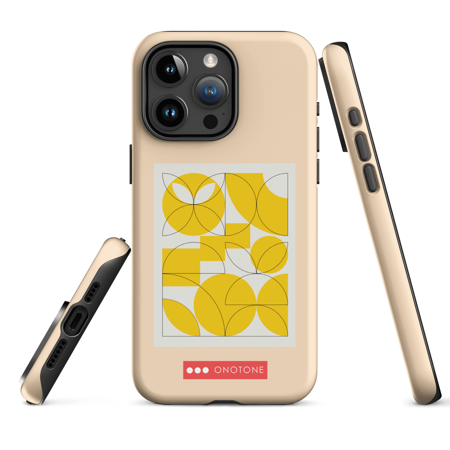 Dual Layer Bauhaus modern iPhone® Case ( MD-3073)