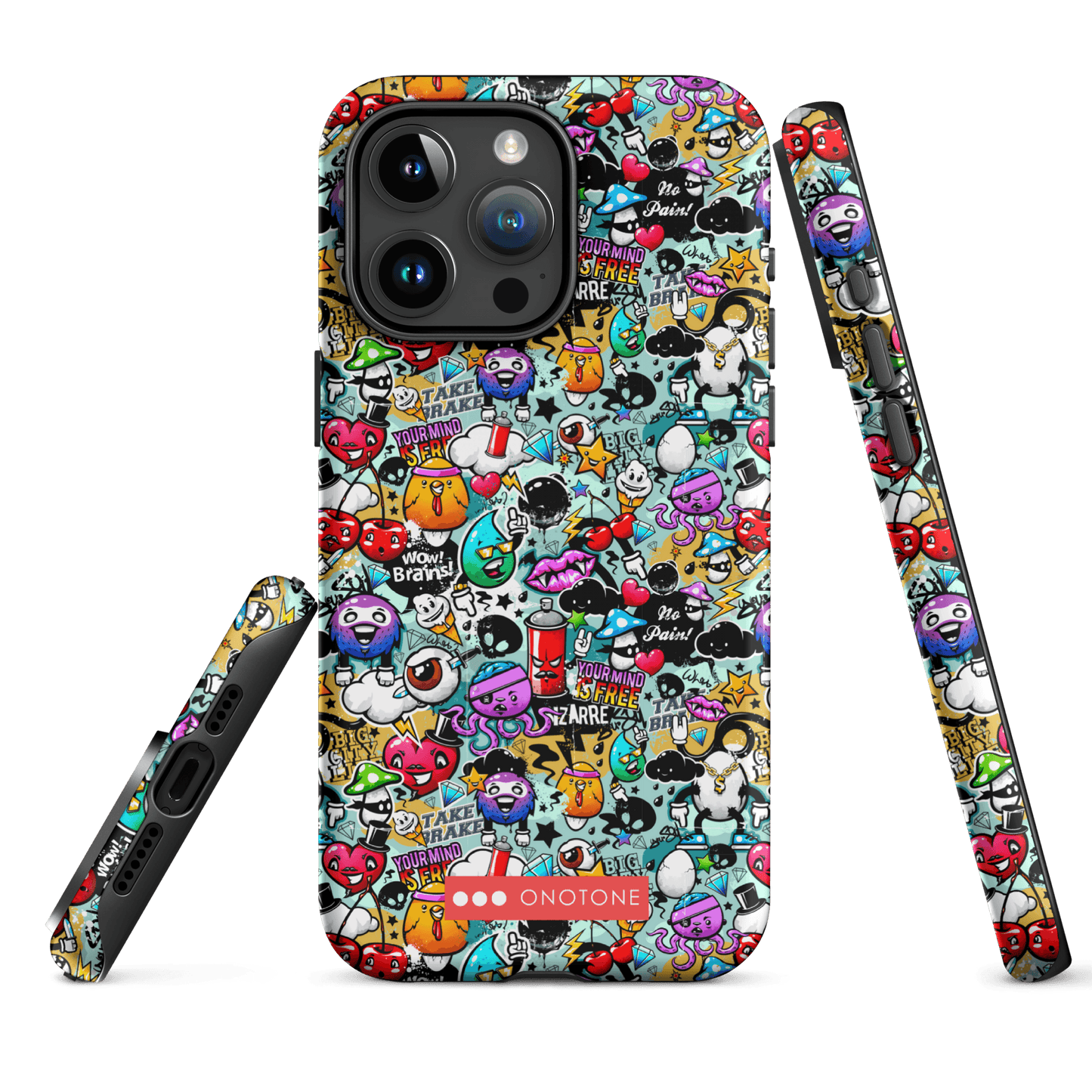 Dual Layer iPhone® Case with Street Art
