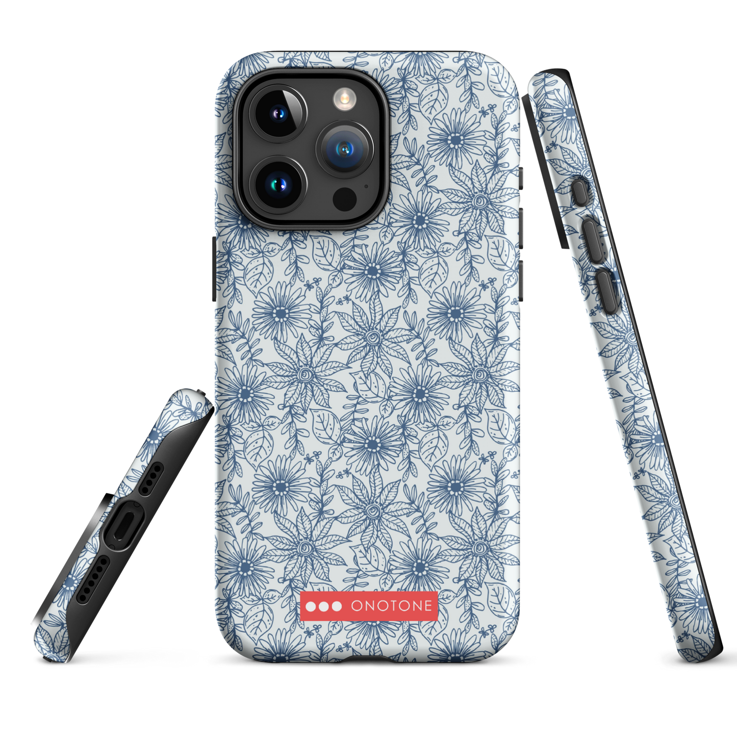 Japanese design indigo iPhone® Case