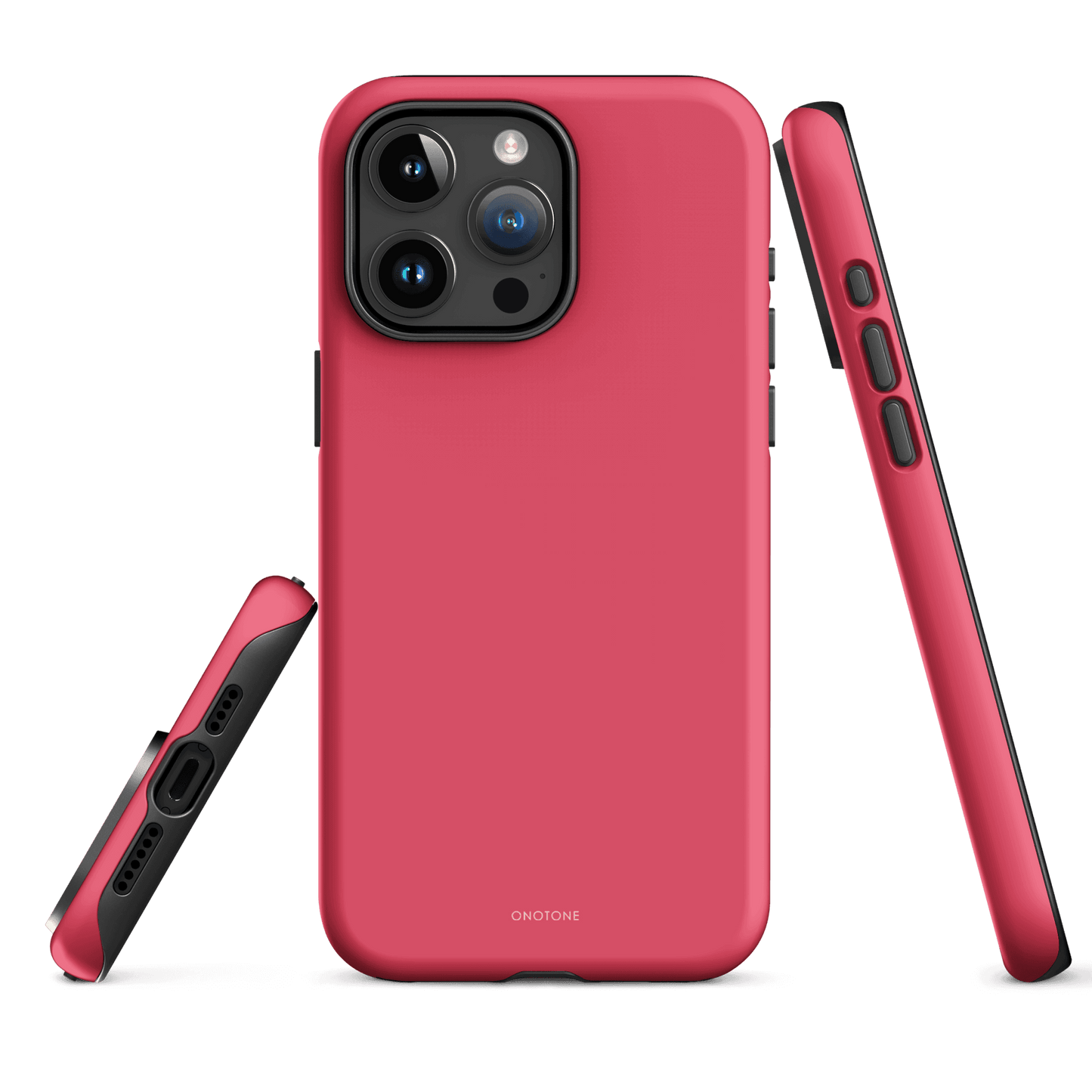 Solid Color red iPhone® Case - Pantone® 198