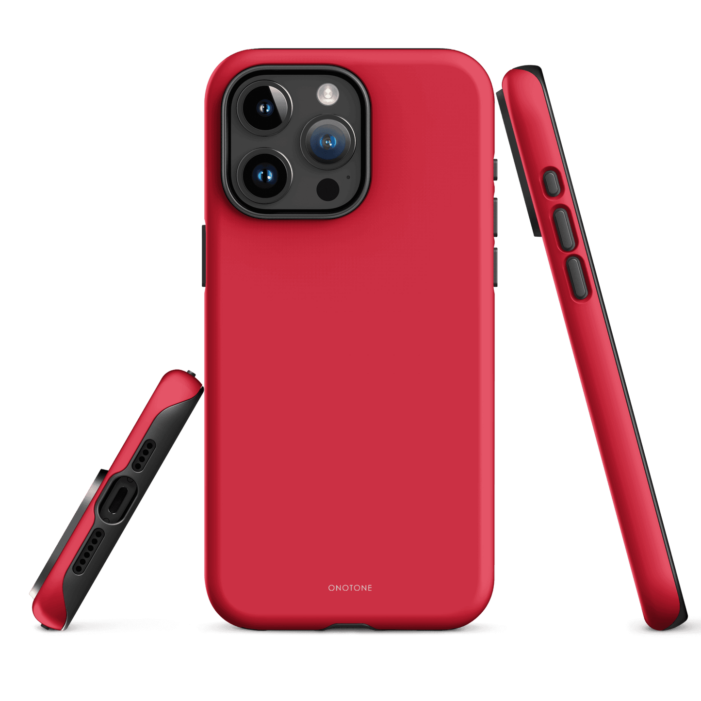 Solid Color red iPhone® Case - Pantone® 199