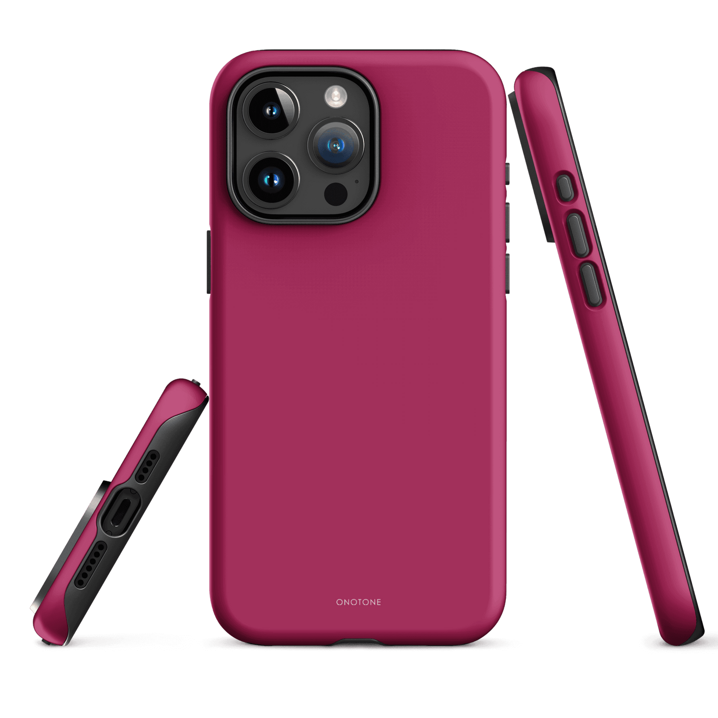 Solid Color pink iPhone® Case - Pantone® 220