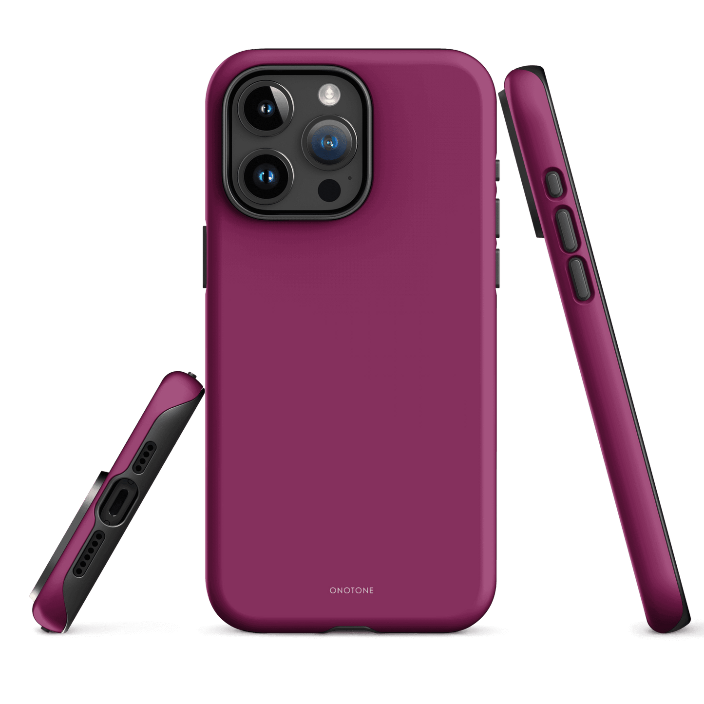 Solid Color purple iPhone® Case - Pantone® 235
