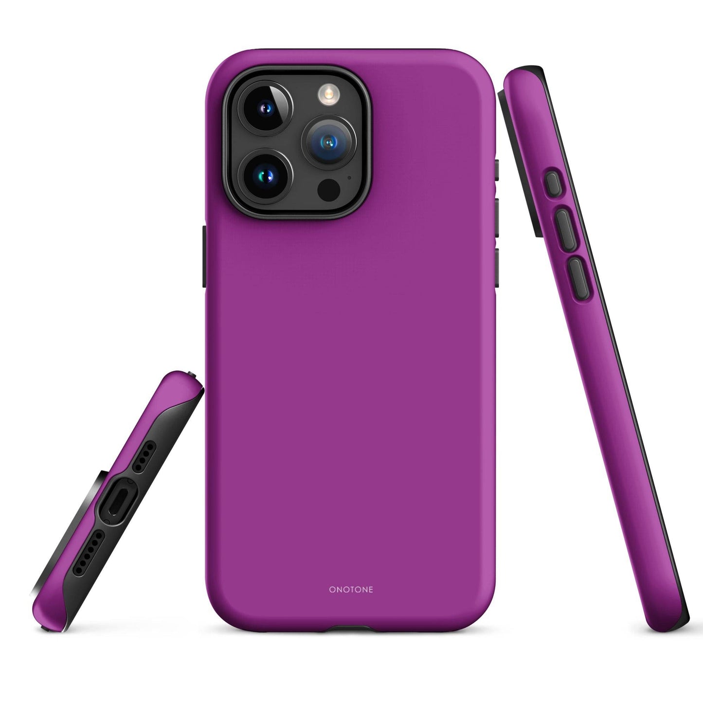 Solid Color purple iPhone® Case - Pantone® 254