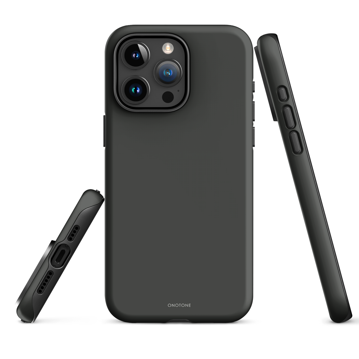 GRAY MINIMALIST IPHONE® CASE - PANTONE® 447