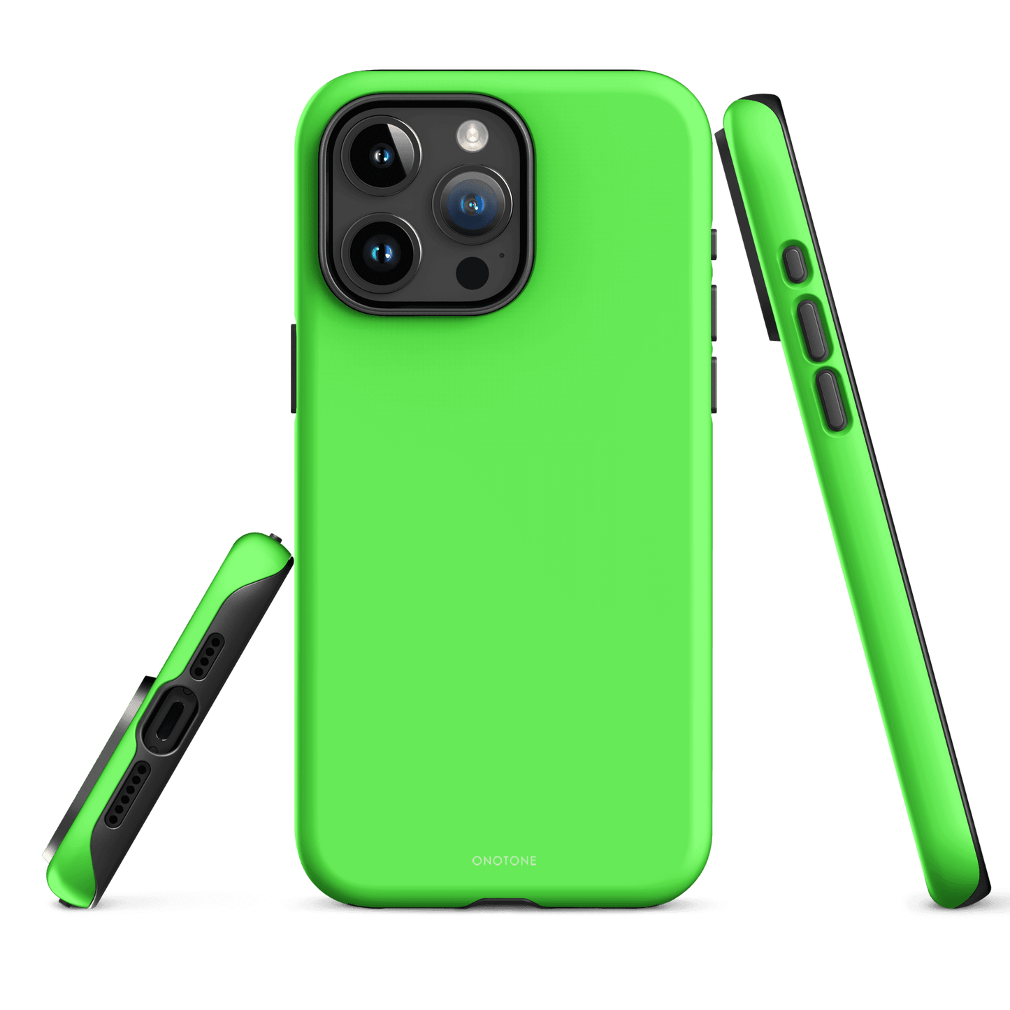 Neon Green iPhone Case - Pantone Green Gecko