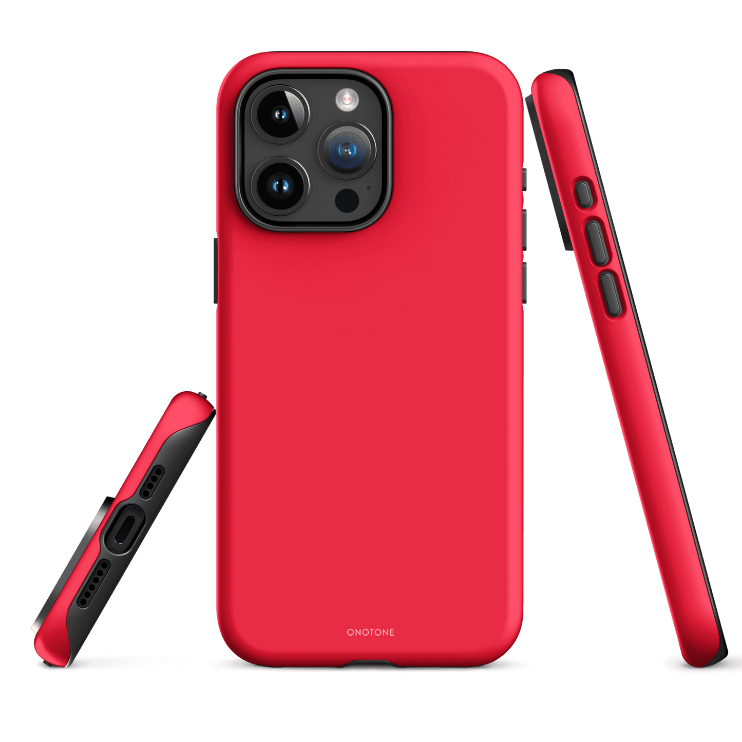 Neon Red iPhone Case
