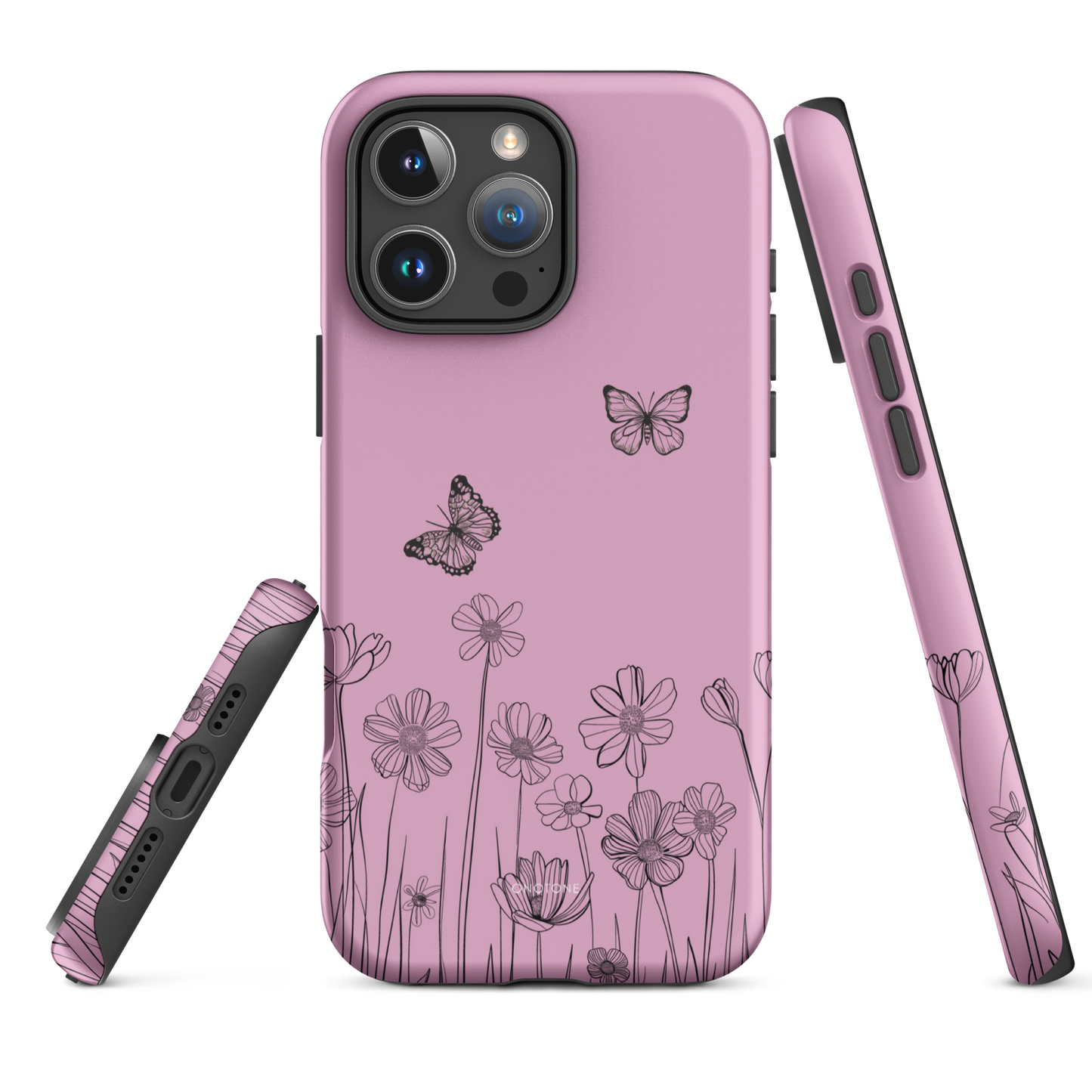 Full Blooming Pink Pastel Color iPhone 16 Pro Max (MagSafe) Case