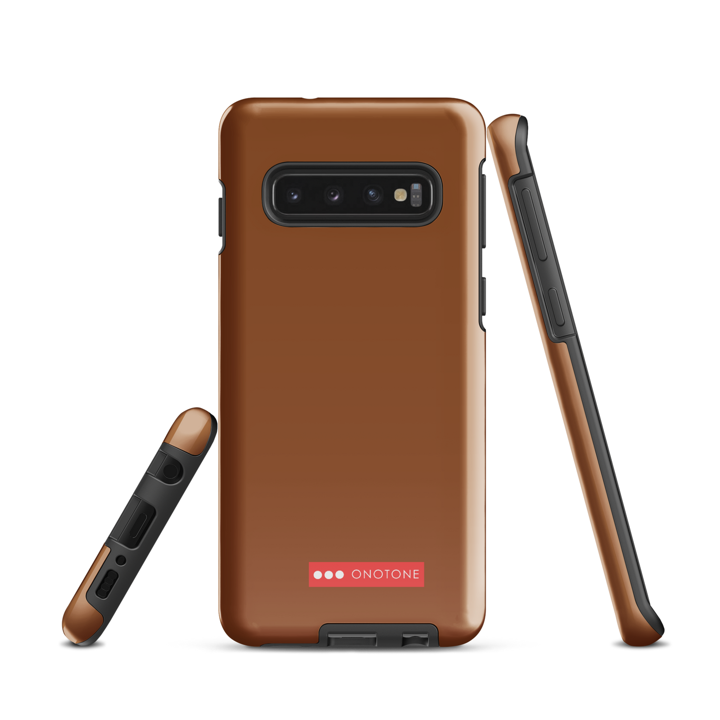 Dual Layer Brown Samsung Case - Pantone® 154