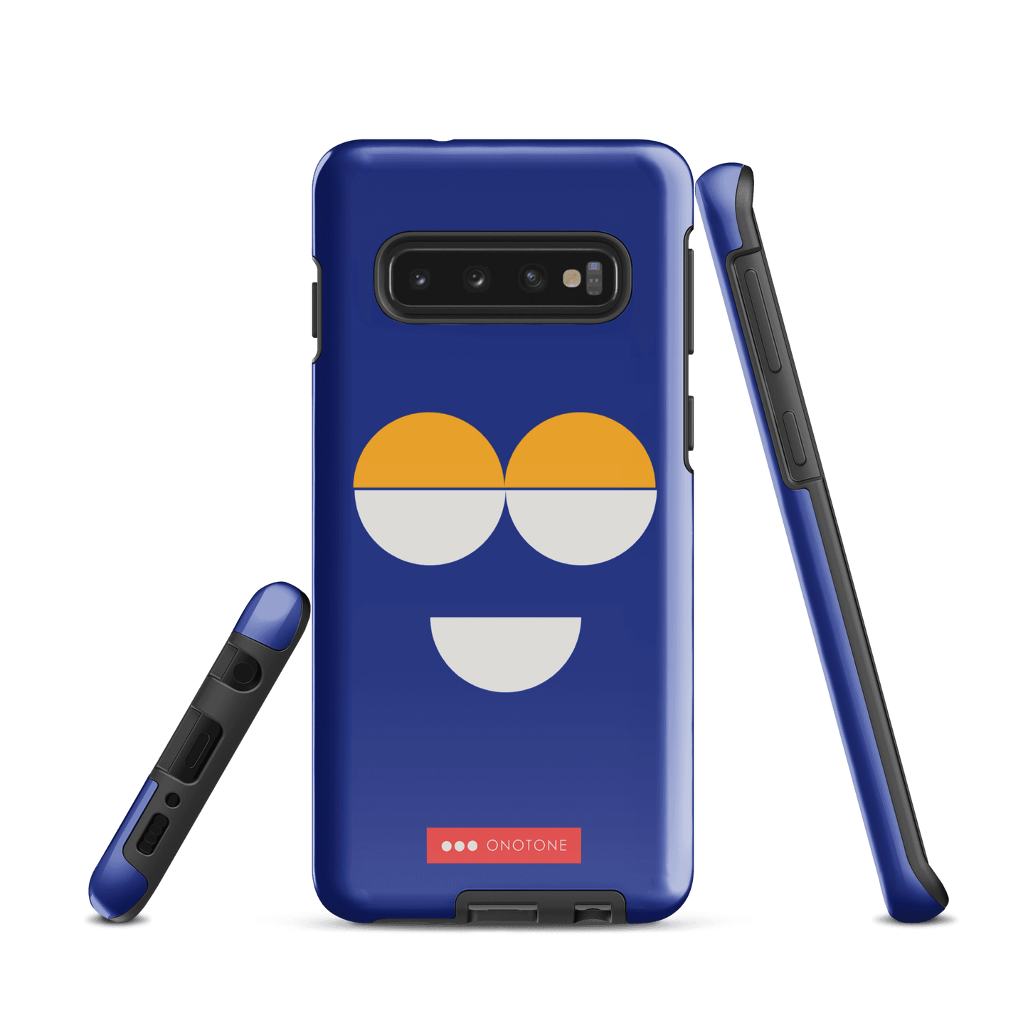 Double Layer Protection Blue Modern Samsung Galaxy Case
