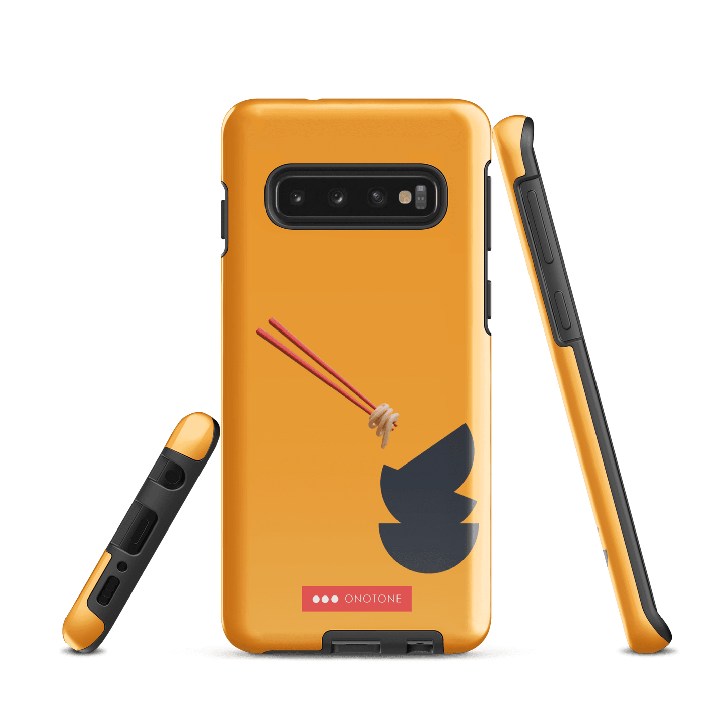 Double Layer Protection Yellow Modern Samsung Galaxy Case