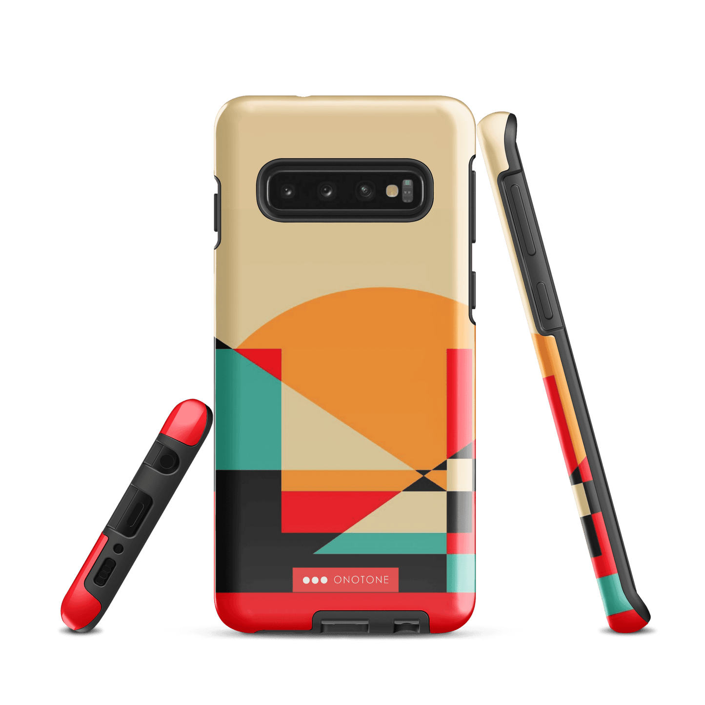 Double Layer Protection Mid Century Samsung Galaxy Case