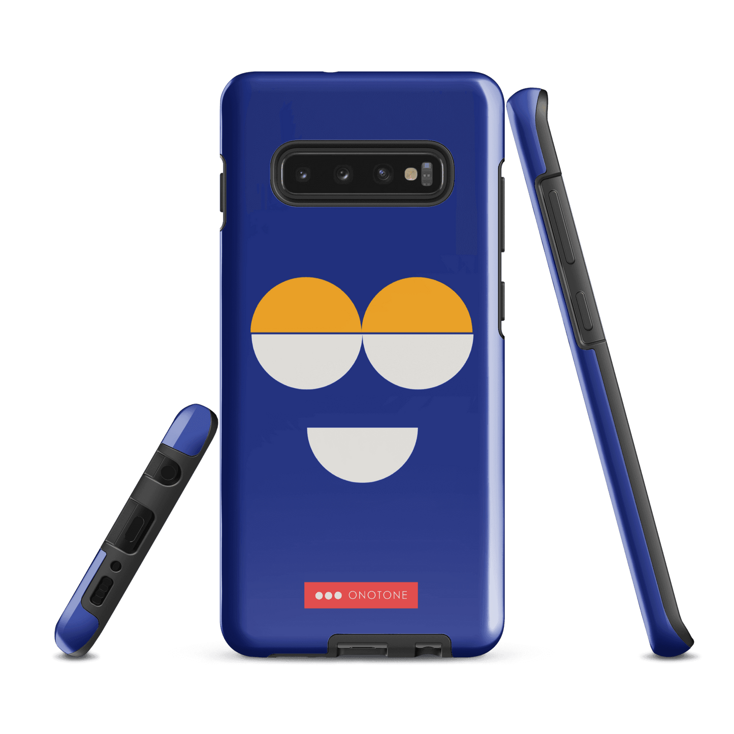 Double Layer Protection Blue Modern Samsung Galaxy Case