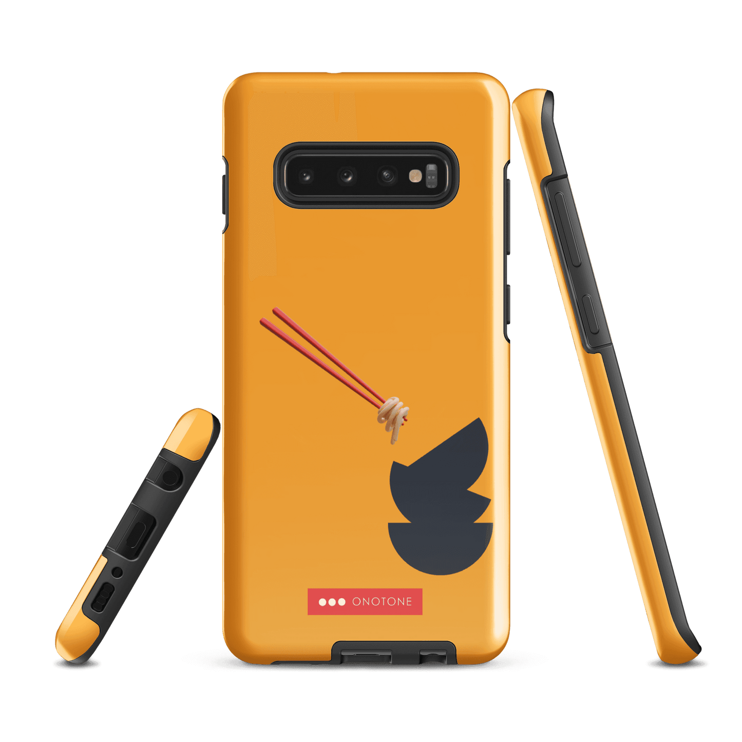 Double Layer Protection Yellow Modern Samsung Galaxy Case