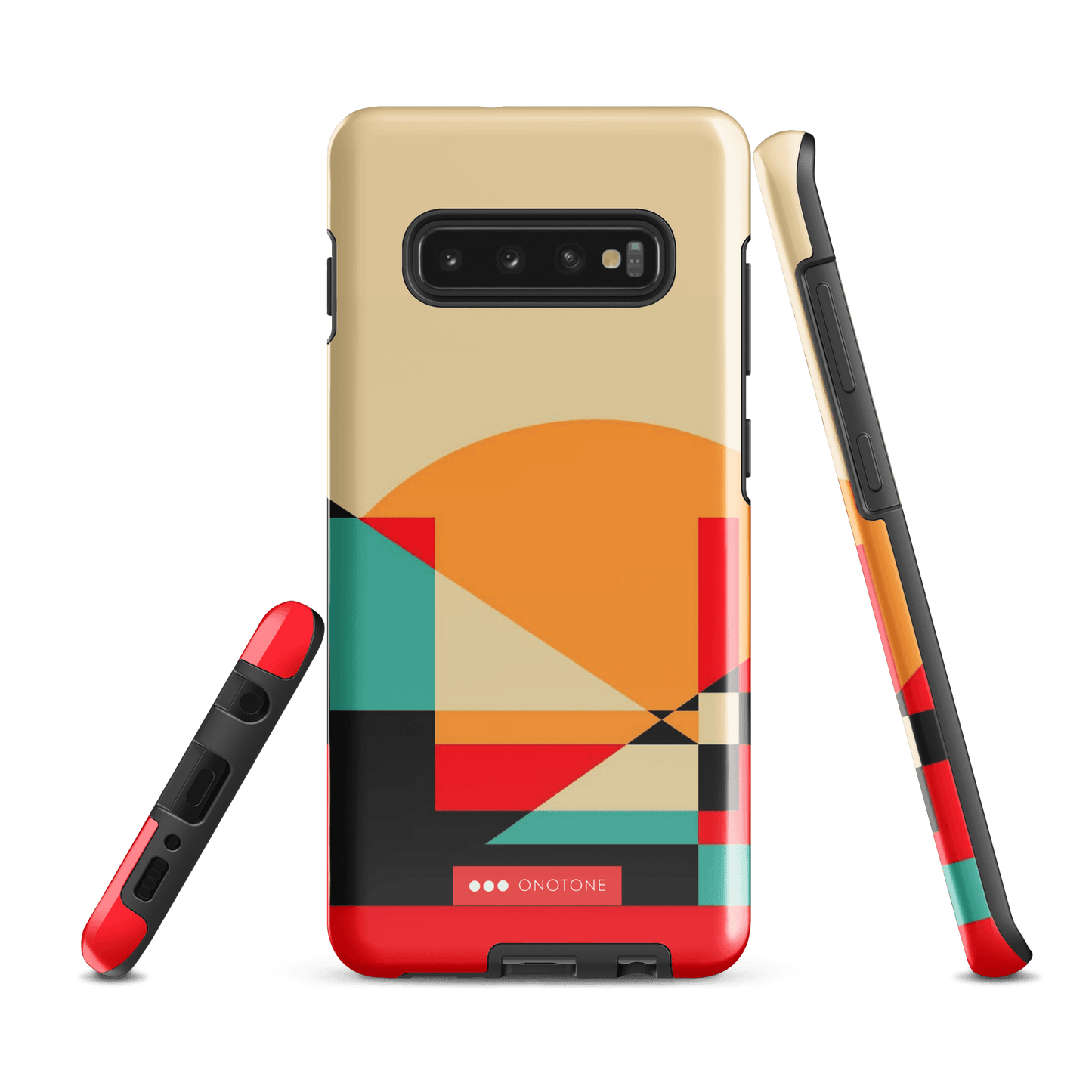 Double Layer Protection Mid Century Samsung Galaxy Case