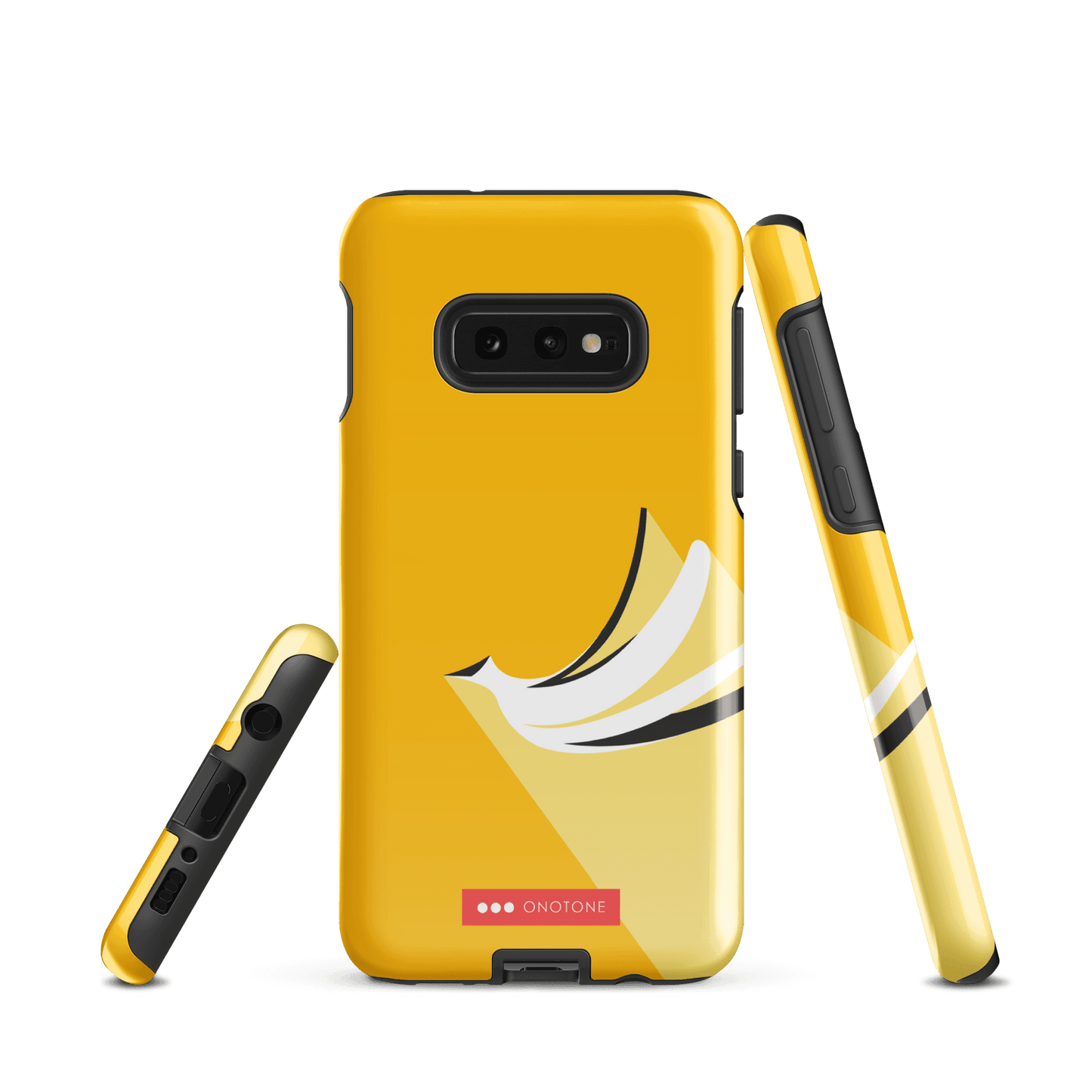 Double Layer Protection Yellow Samsung Galaxy Case