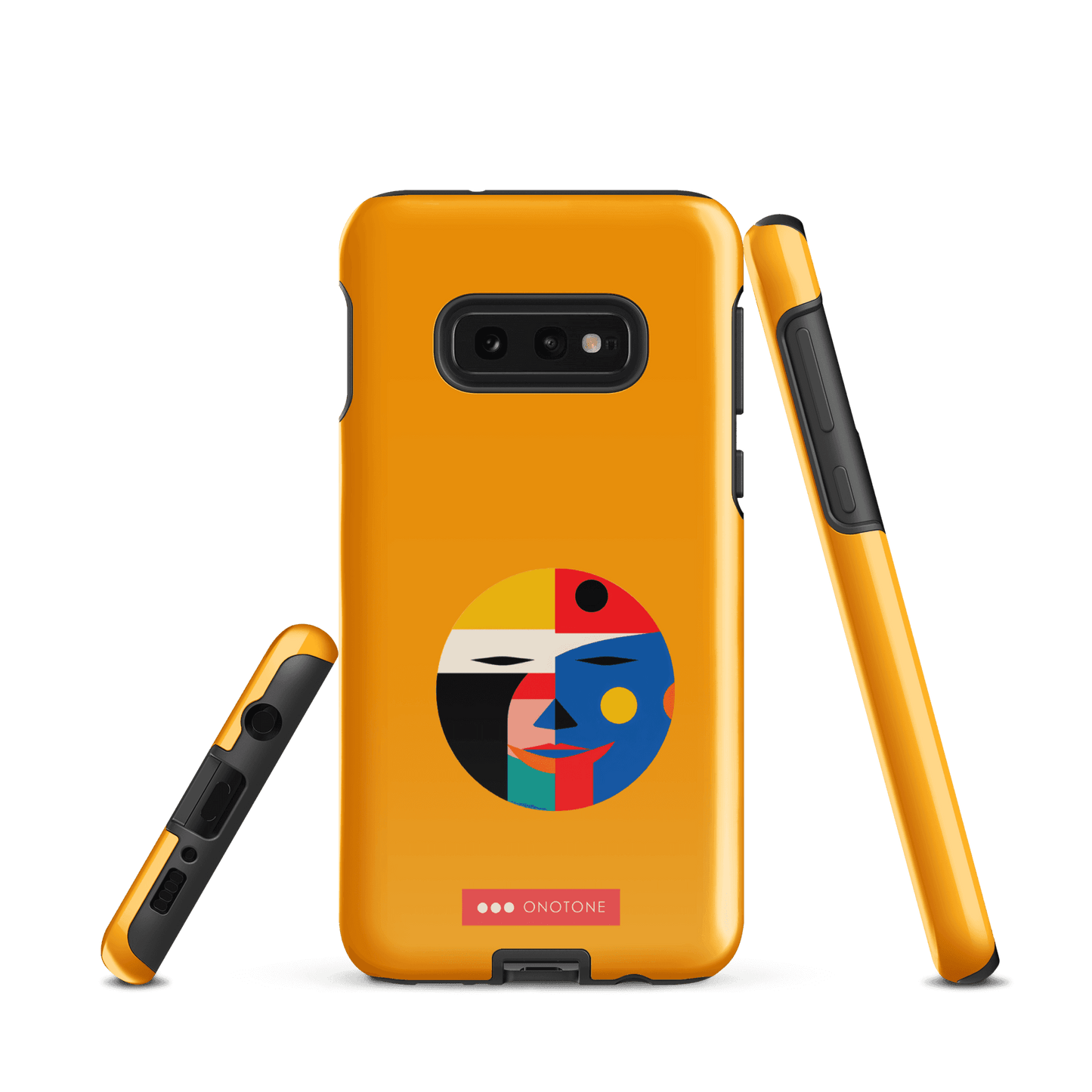 Double Layer Protection Modern Yellow Samsung Galaxy Case