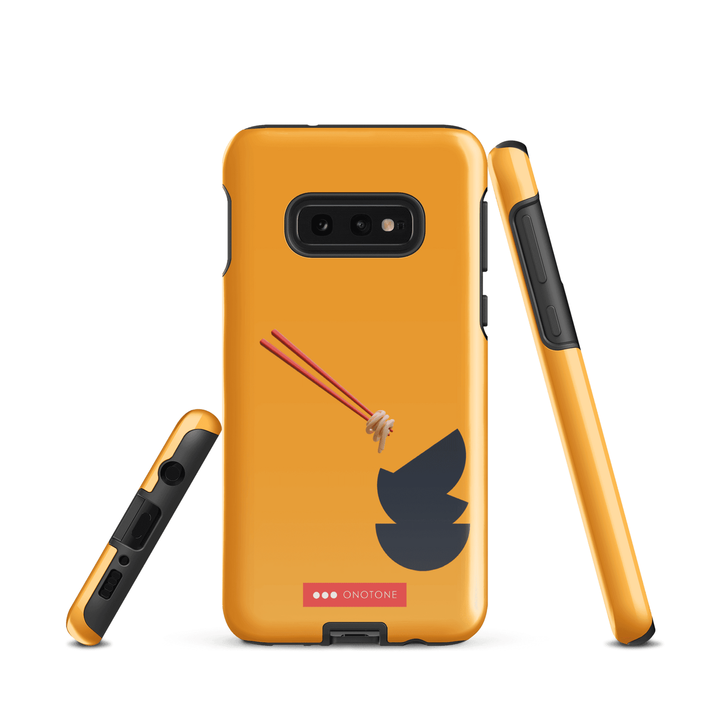Double Layer Protection Yellow Modern Samsung Galaxy Case