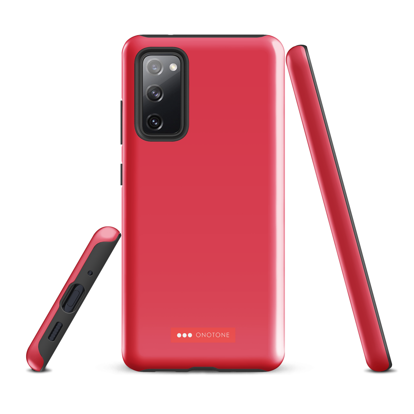 Solid Color Red Samsung Galaxy Case - Pantone® 198