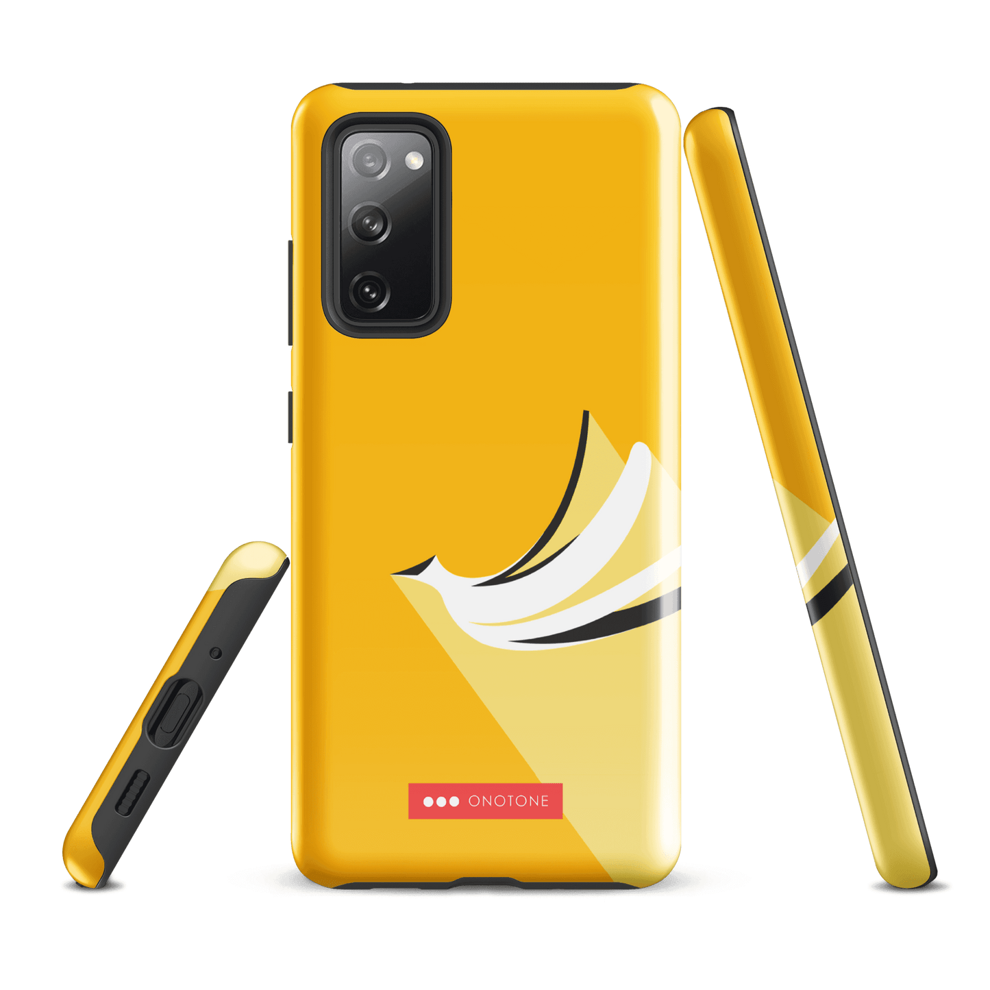 Double Layer Protection Yellow Samsung Galaxy Case