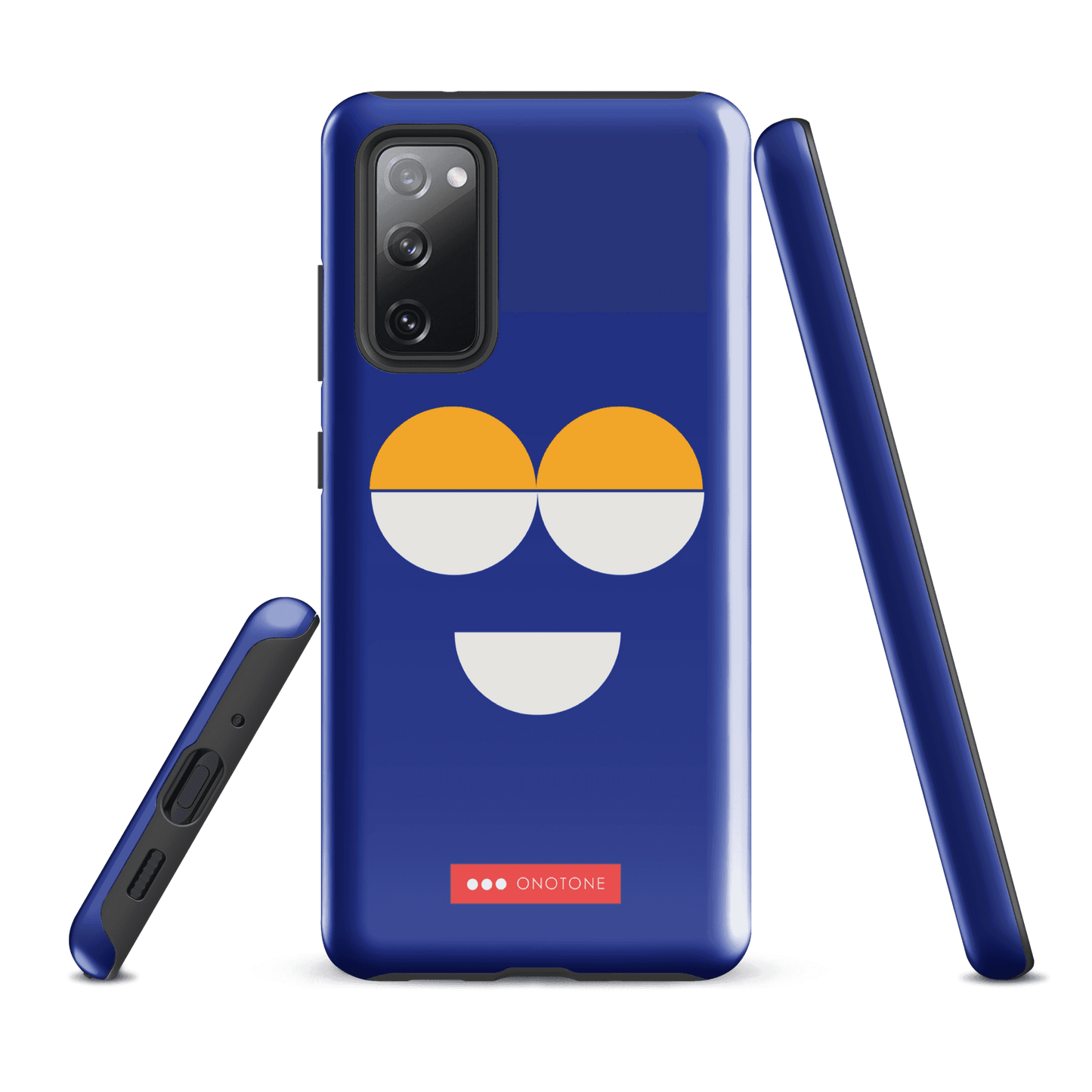 Double Layer Protection Blue Modern Samsung Galaxy Case