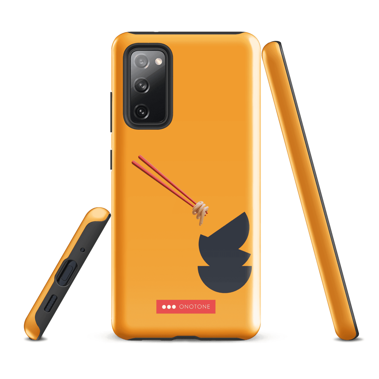Double Layer Protection Yellow Modern Samsung Galaxy Case