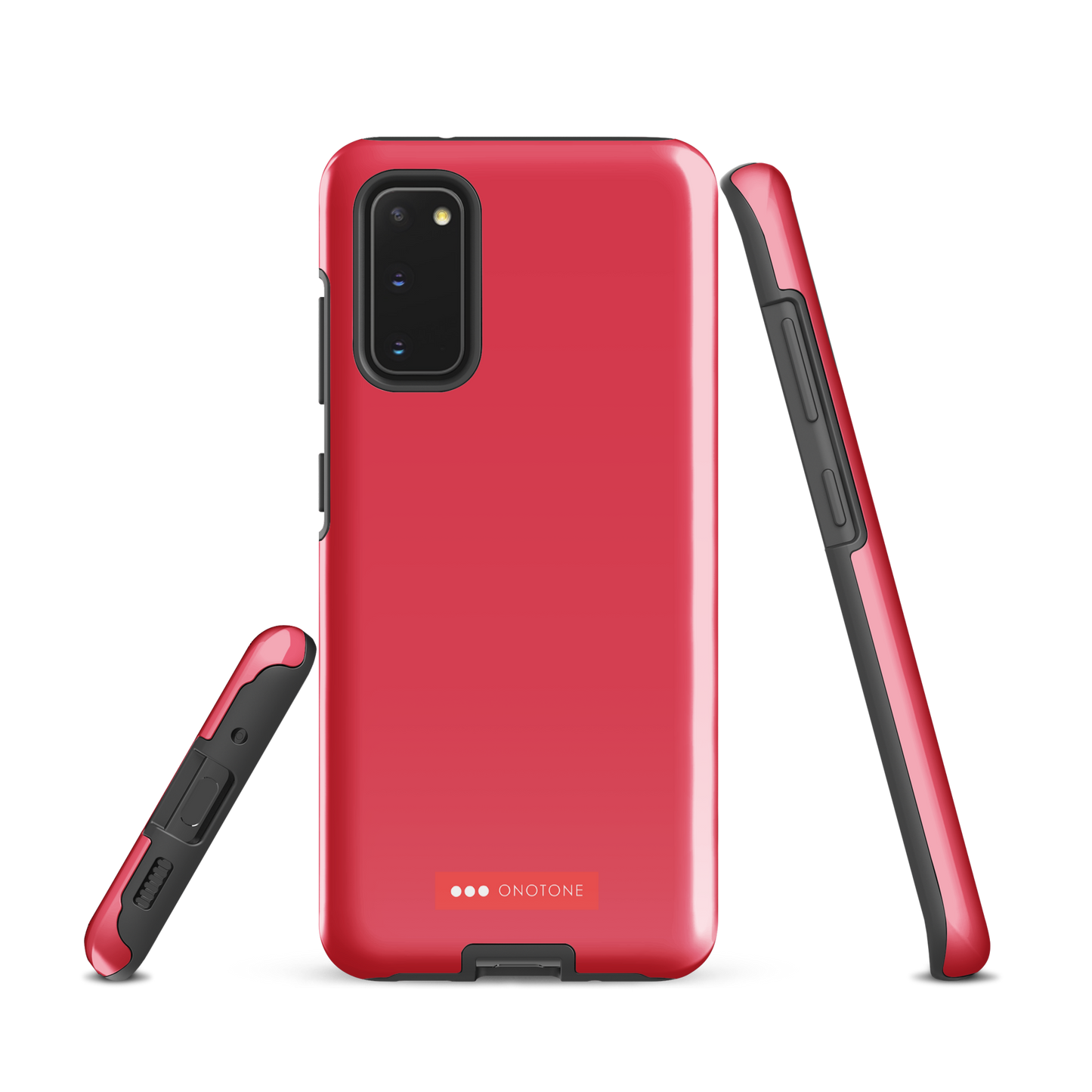Solid Color Red Samsung Galaxy Case - Pantone® 198