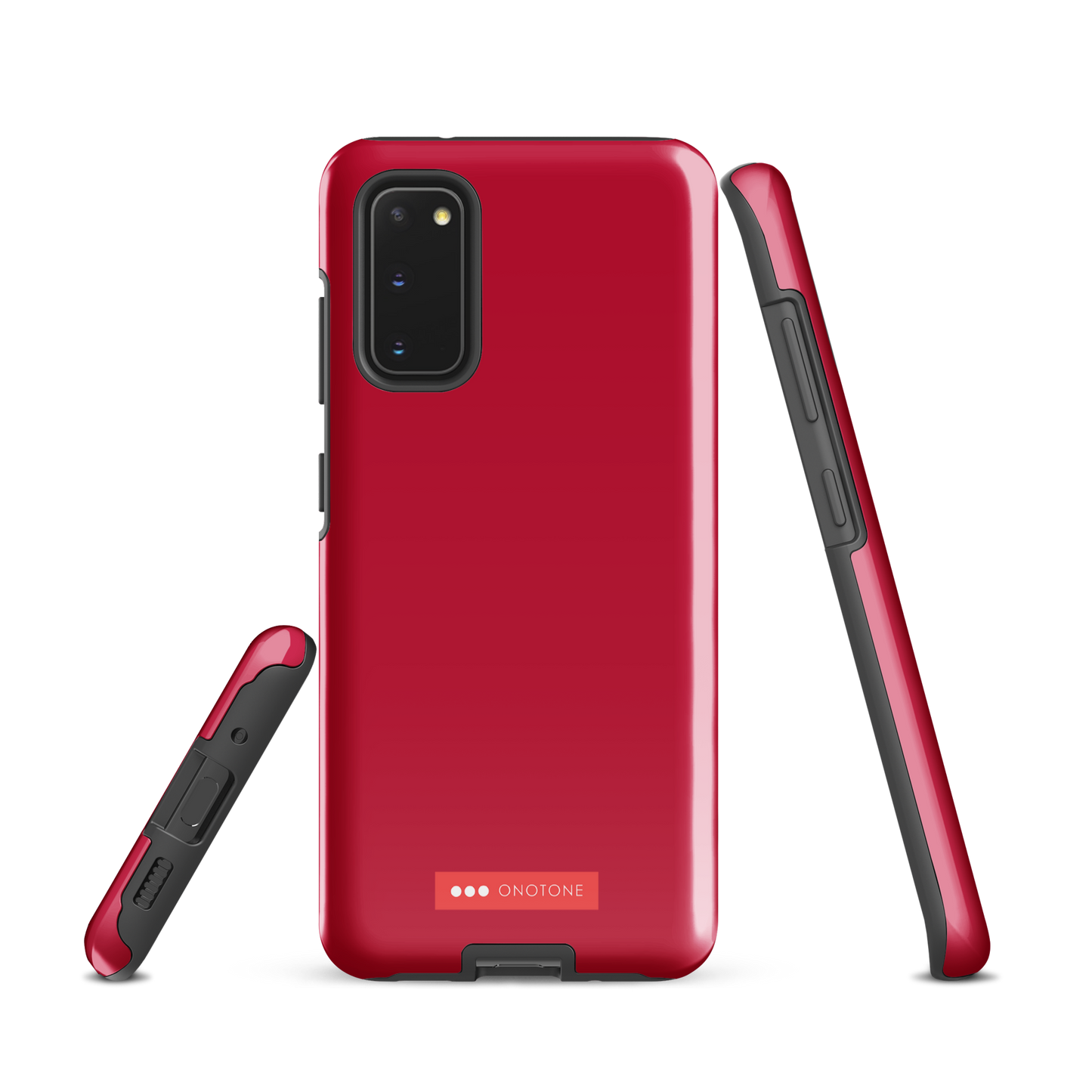 Solid Color Dark Red Samsung Galaxy Case - Pantone® 200