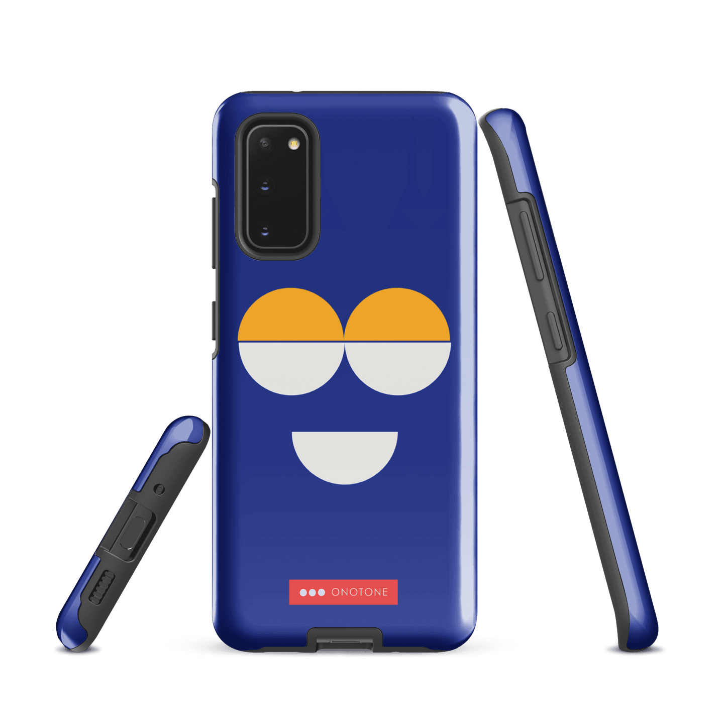 Double Layer Protection Blue Modern Samsung Galaxy Case