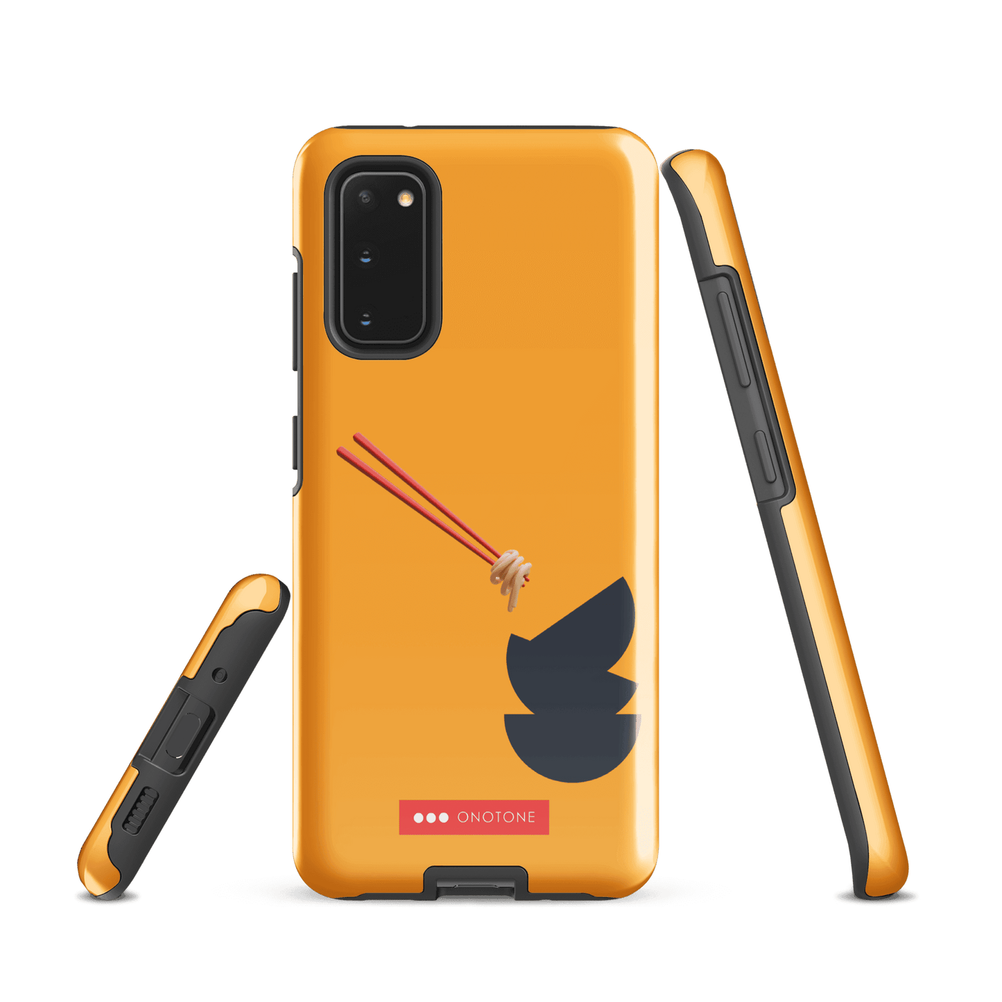Double Layer Protection Yellow Modern Samsung Galaxy Case