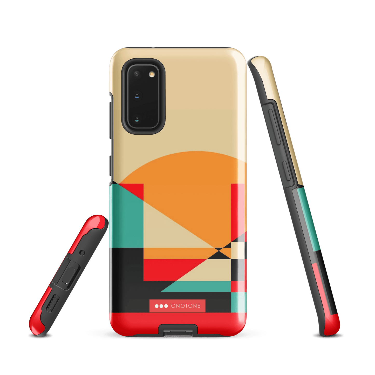Double Layer Protection Mid Century Samsung Galaxy Case