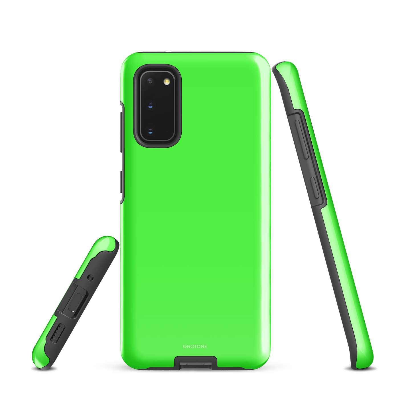 NEON GREEN SAMSUNG GALAXY CASE - PANTONE GREEN GEKO