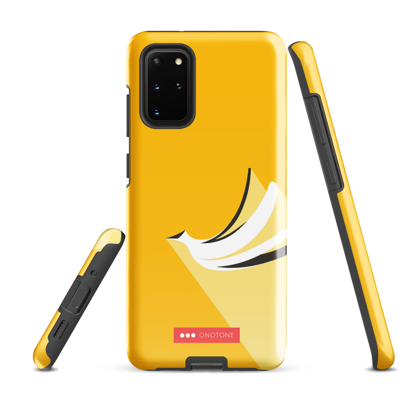 Double Layer Protection Yellow Samsung Galaxy Case