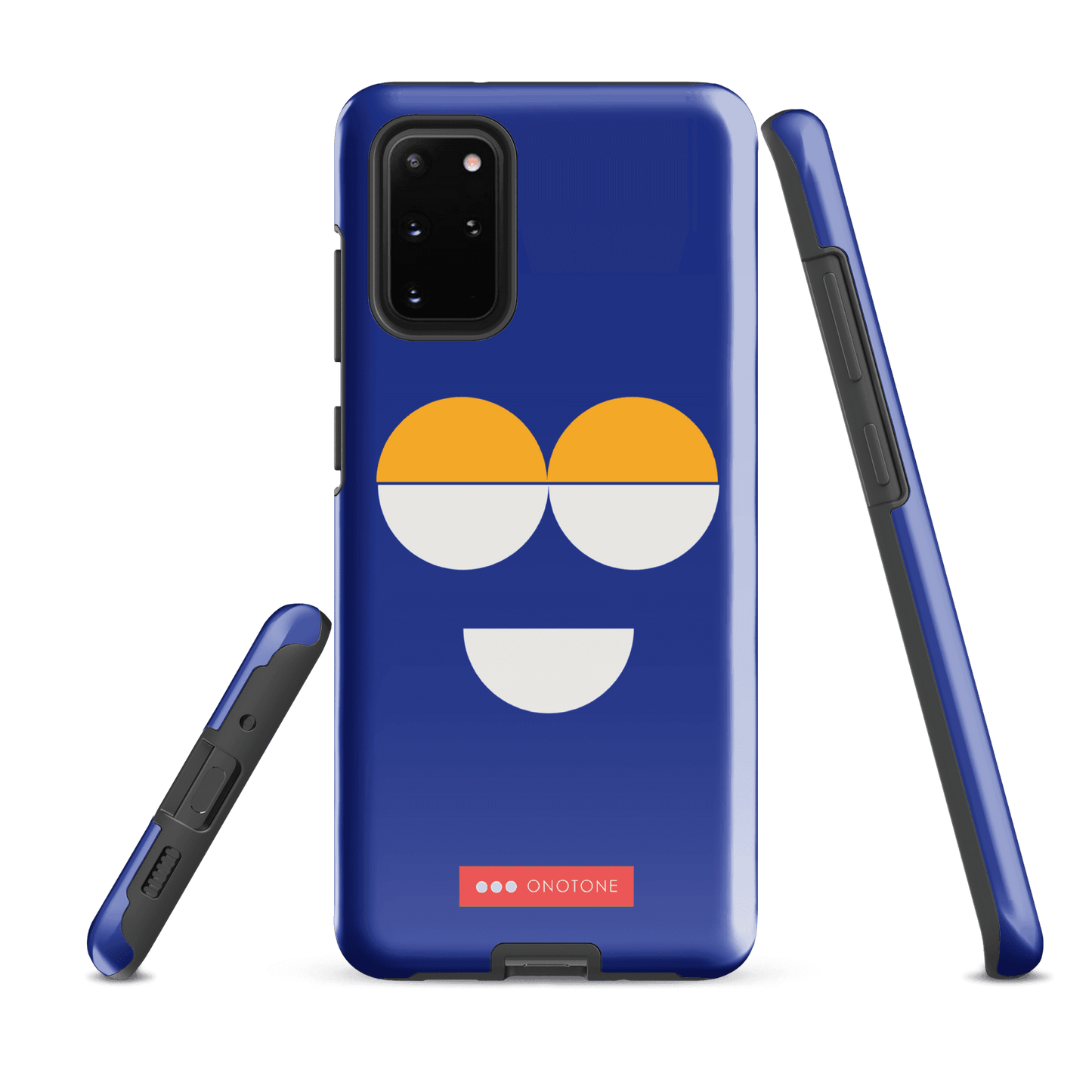 Double Layer Protection Blue Modern Samsung Galaxy Case
