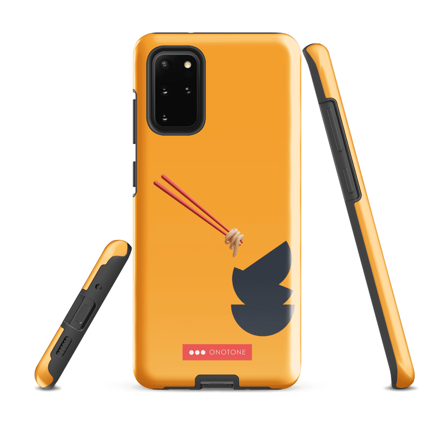 Double Layer Protection Yellow Modern Samsung Galaxy Case