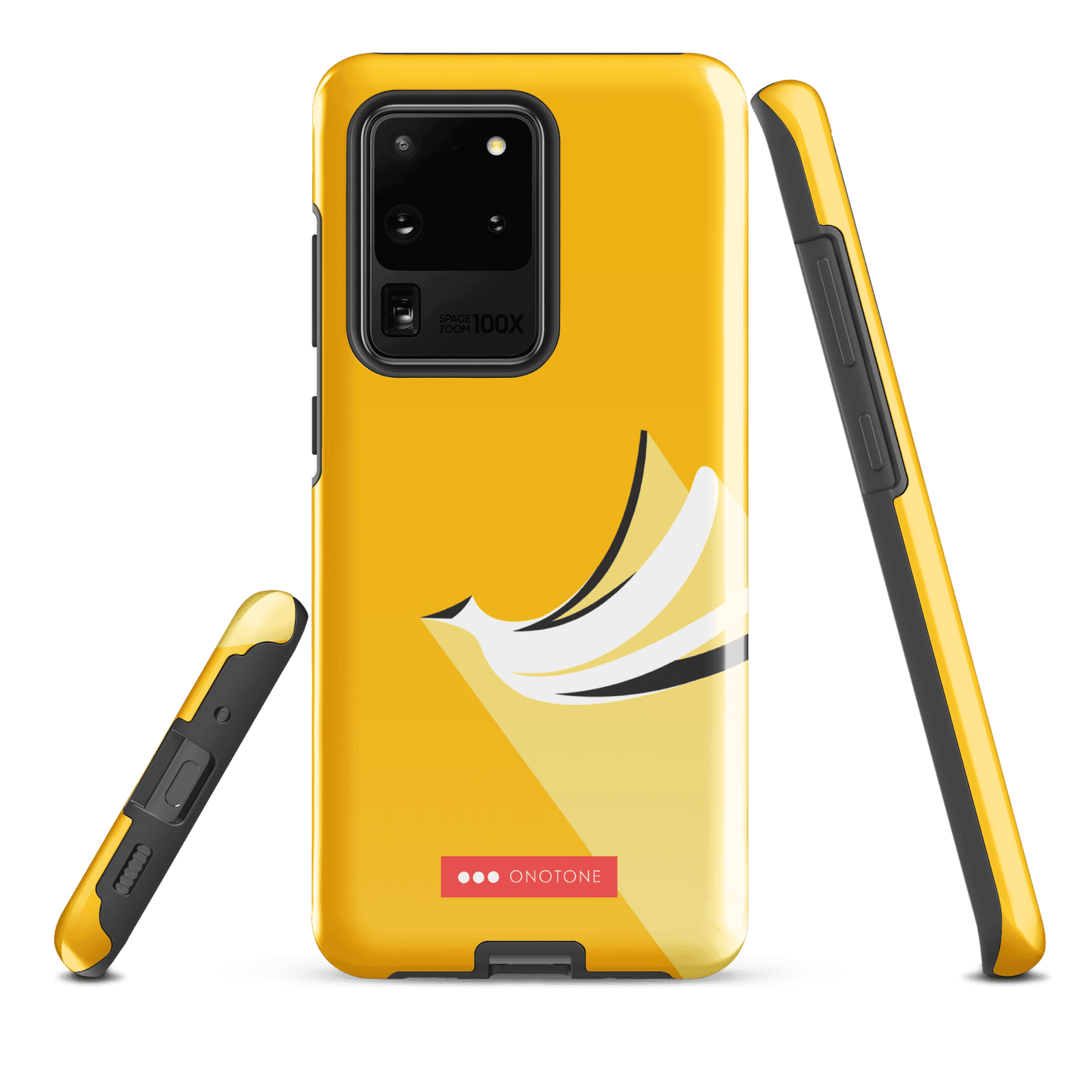 Double Layer Protection Yellow Samsung Galaxy Case