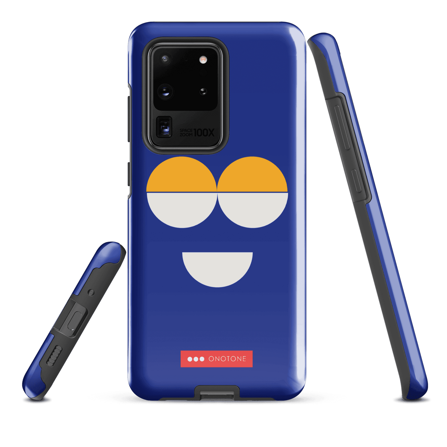 Double Layer Protection Blue Modern Samsung Galaxy Case