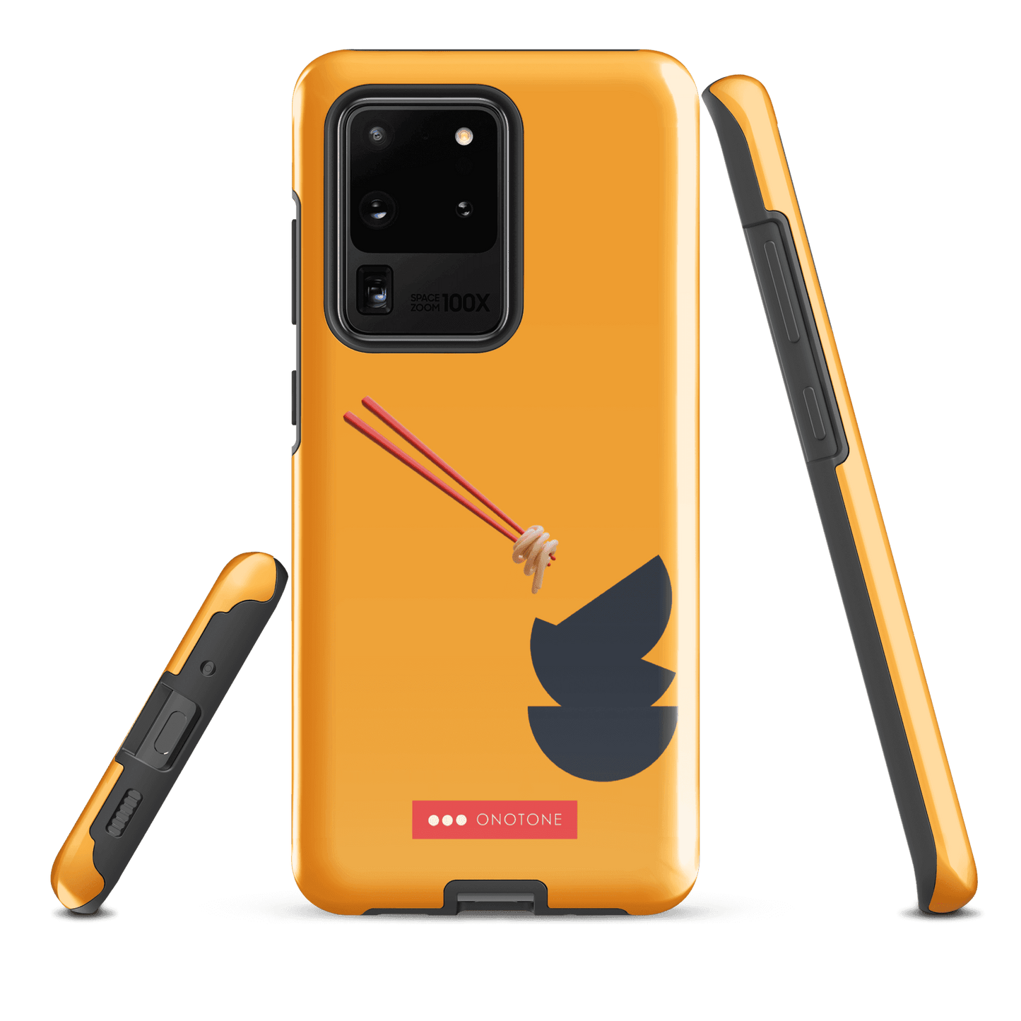 Double Layer Protection Yellow Modern Samsung Galaxy Case