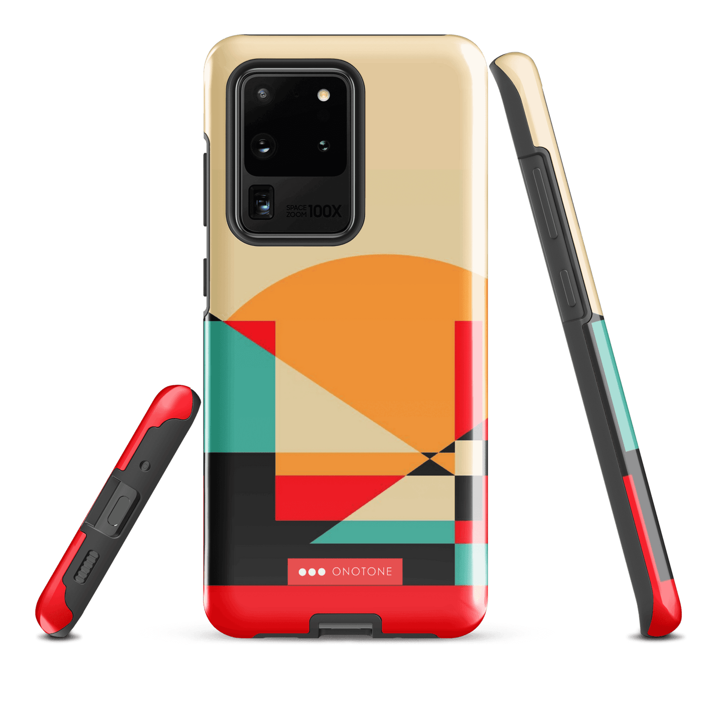 Double Layer Protection Mid Century Samsung Galaxy Case