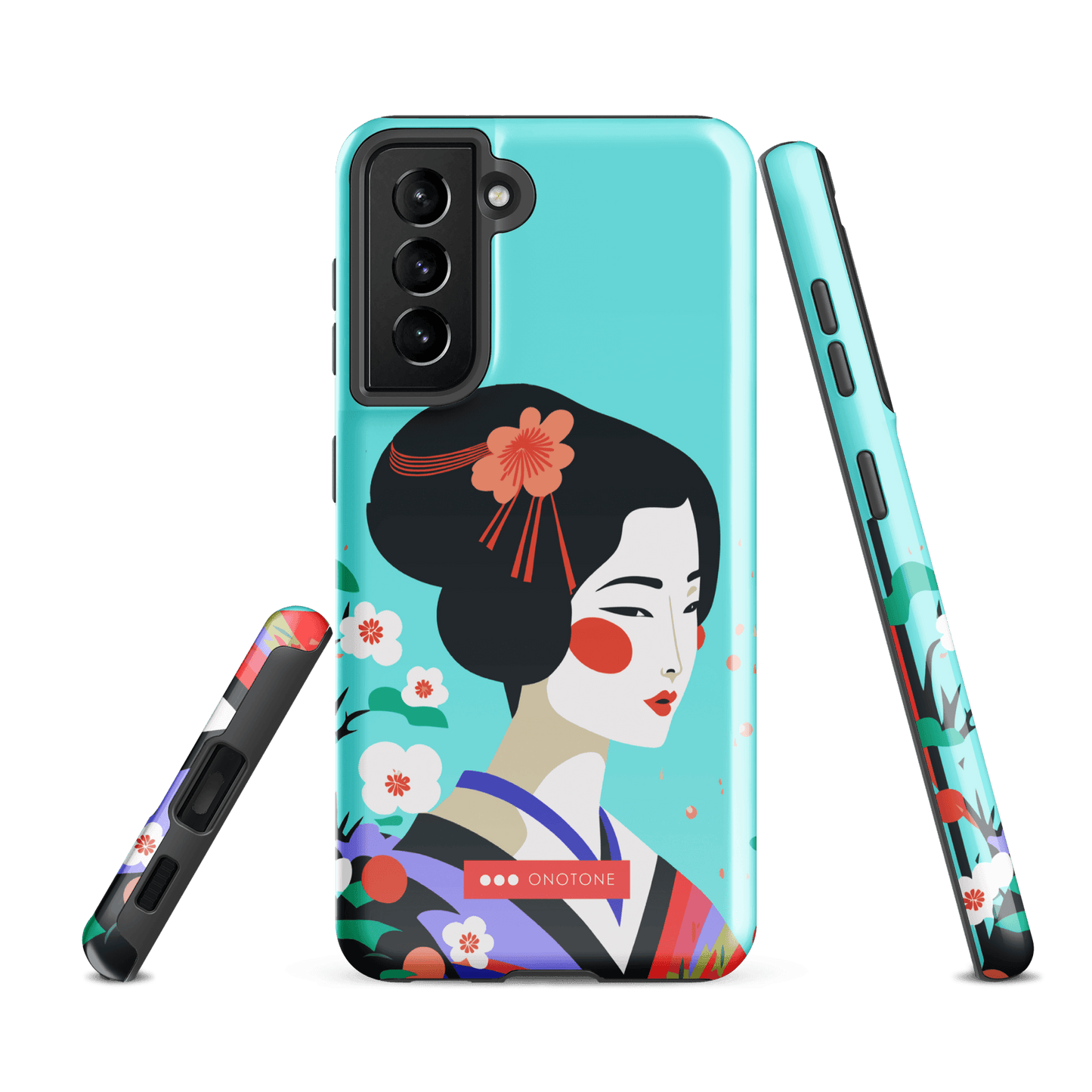 Double Layer Protection Geisha Samsung Galaxy Case