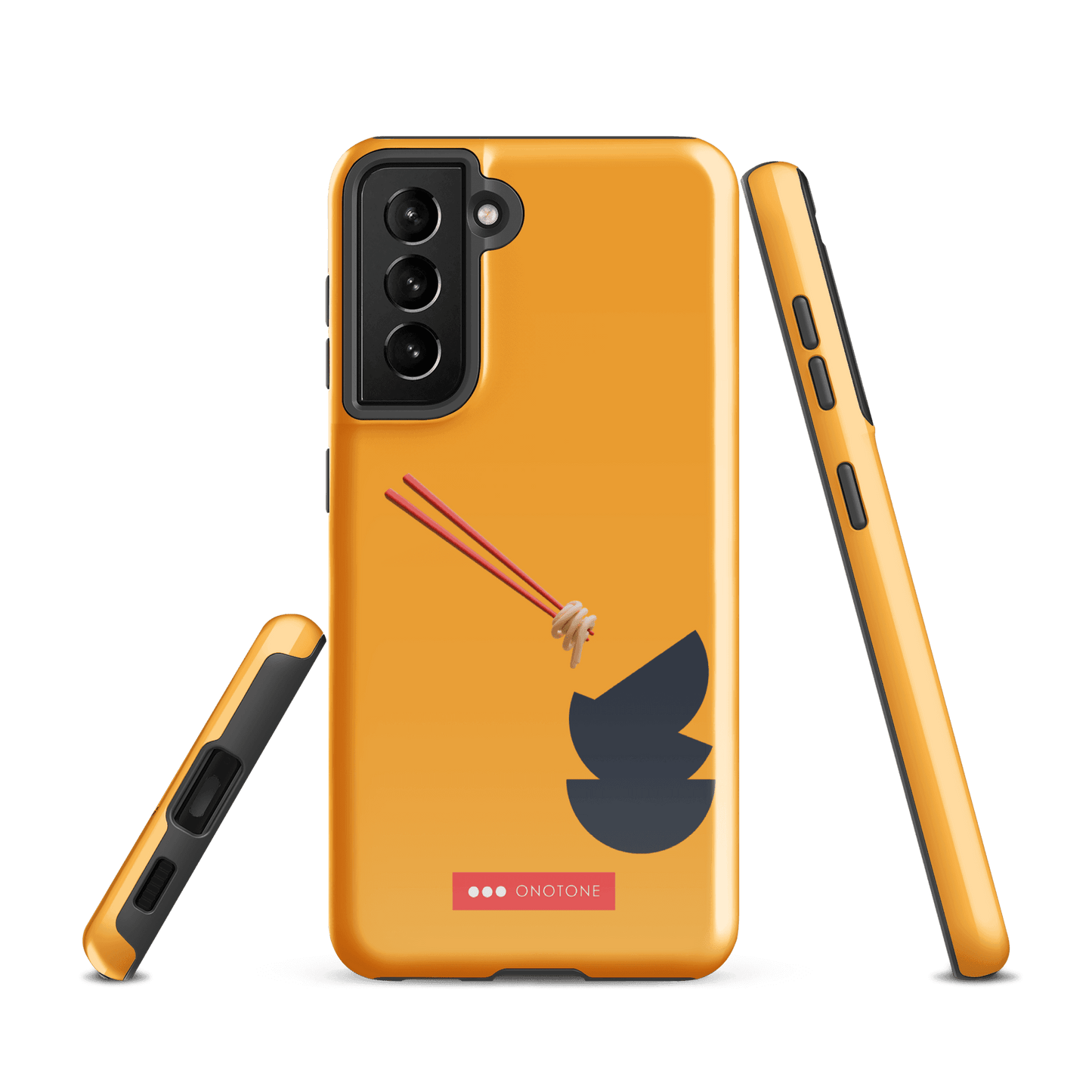 Double Layer Protection Yellow Modern Samsung Galaxy Case