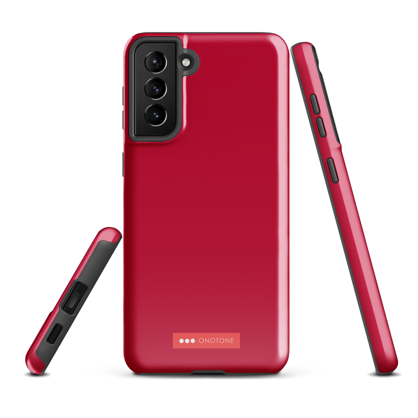 Solid Color Dark Red Samsung Galaxy Case - Pantone® 200