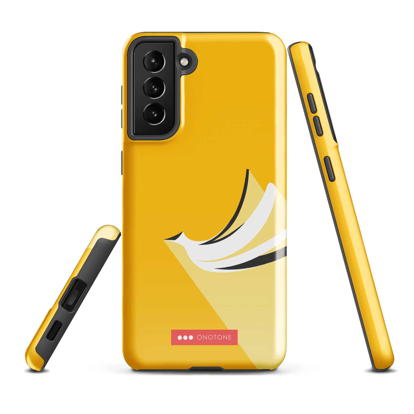 Double Layer Protection Yellow Samsung Galaxy Case