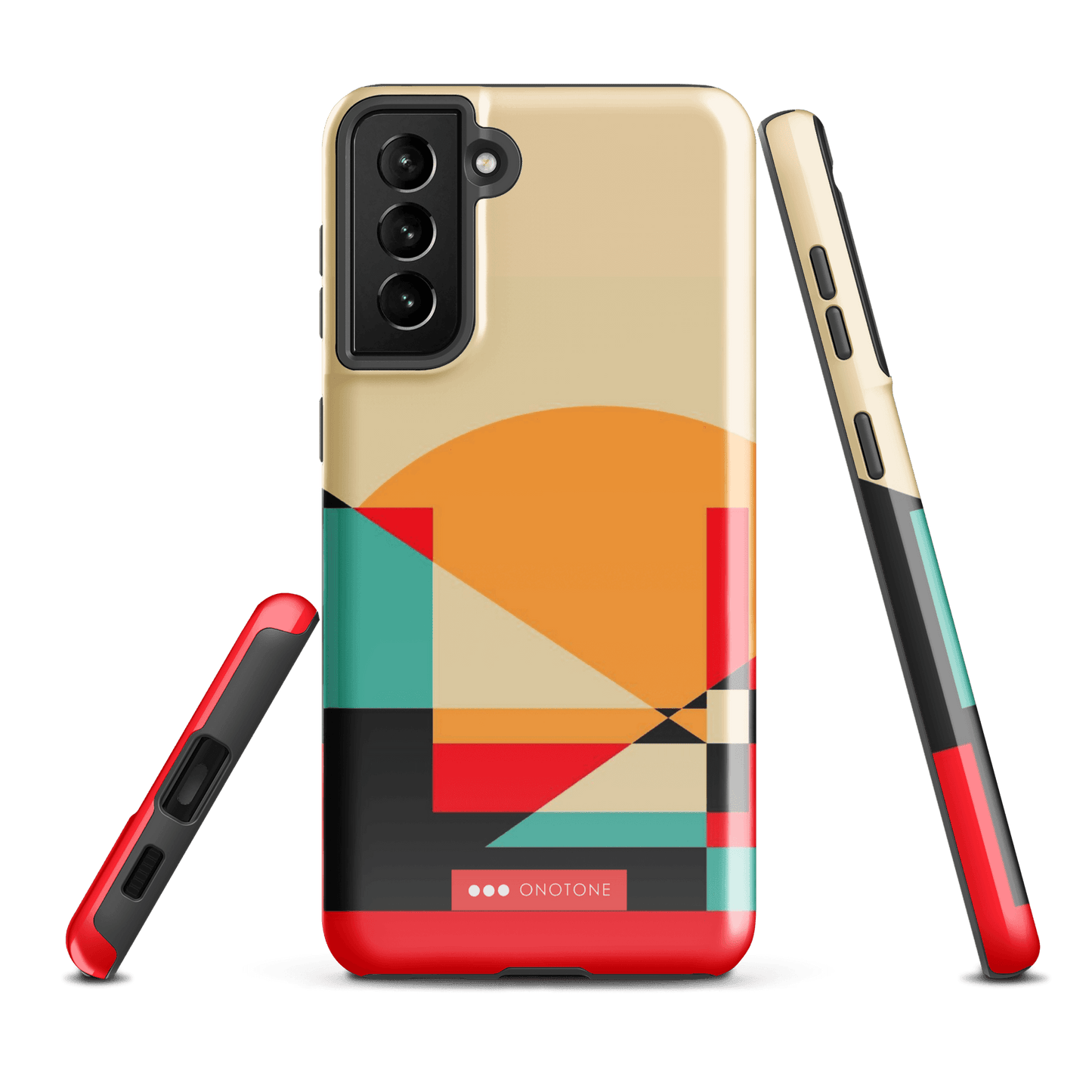 Double Layer Protection Mid Century Samsung Galaxy Case